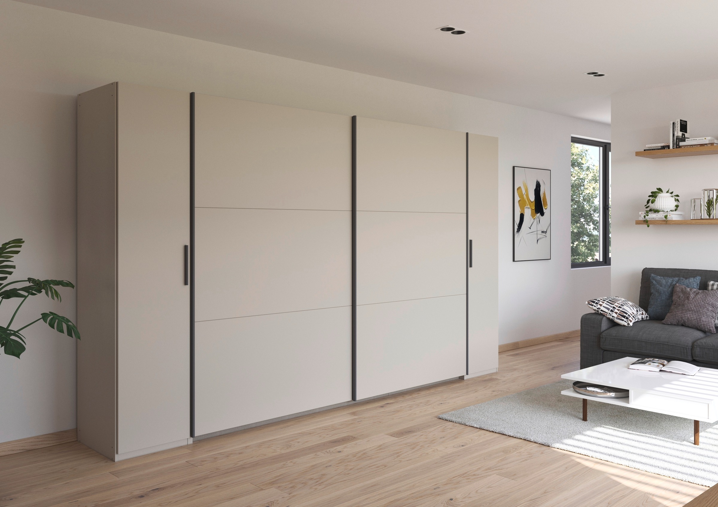 rauch Schwebetürenschrank "Kleiderschrank Drehtürenschrank Schrank Garderob günstig online kaufen