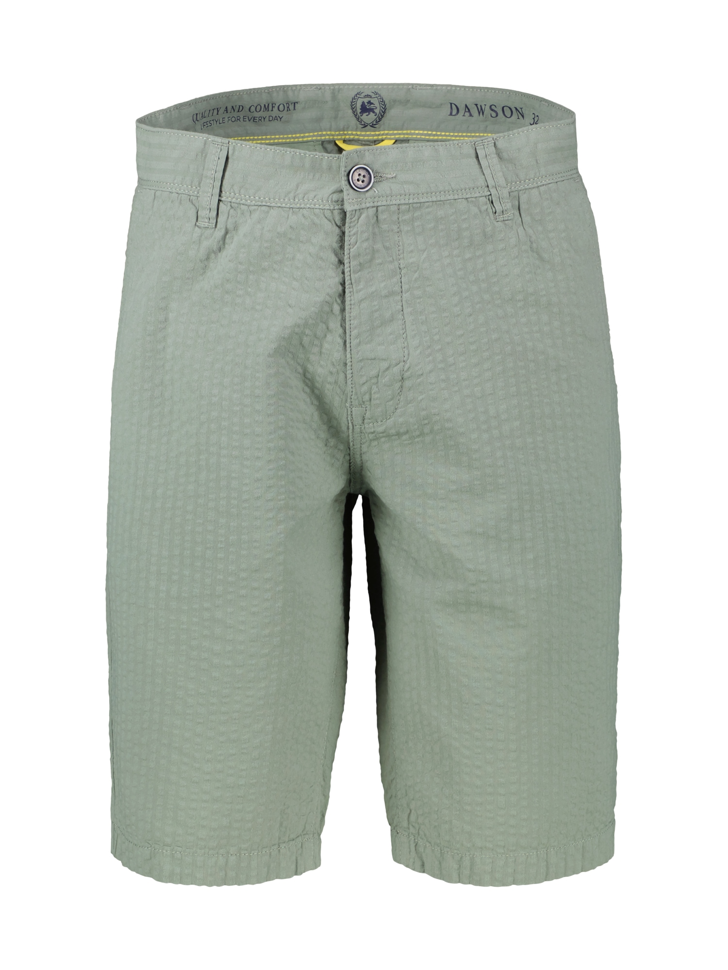 LERROS Chinoshorts »Chino-Shorts aus Baumwolle in leichter Seersucker-Qualität«