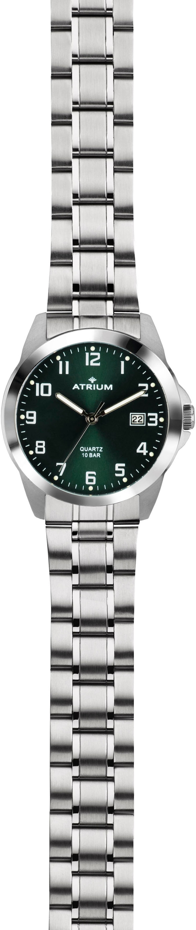 Atrium Quarzuhr »A16-36«, Armbanduhr, Herrenuhr, Datum