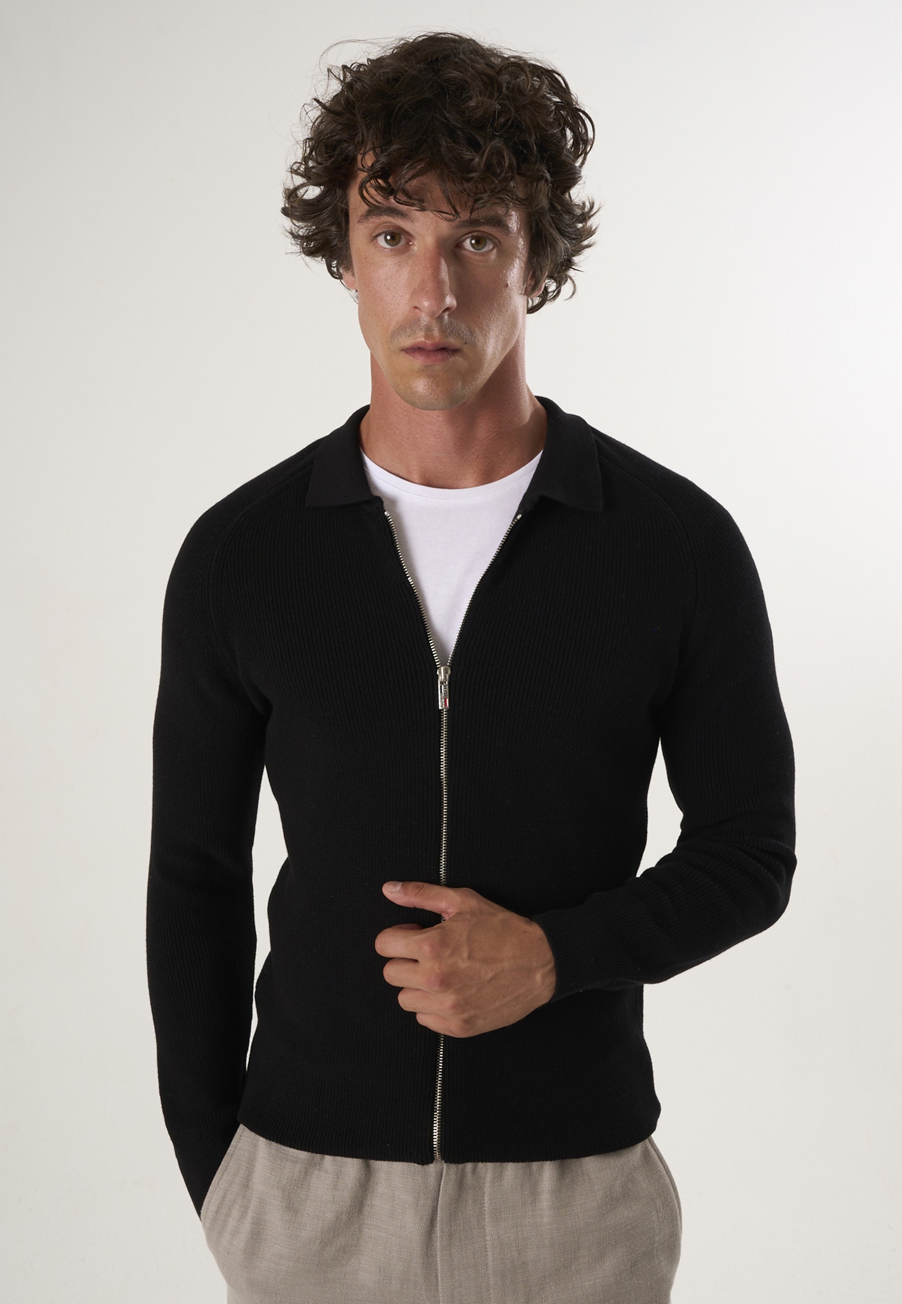 Felix Hardy Strickjacke "Strickjacke mit durchgehendem Reißverschluss" günstig online kaufen