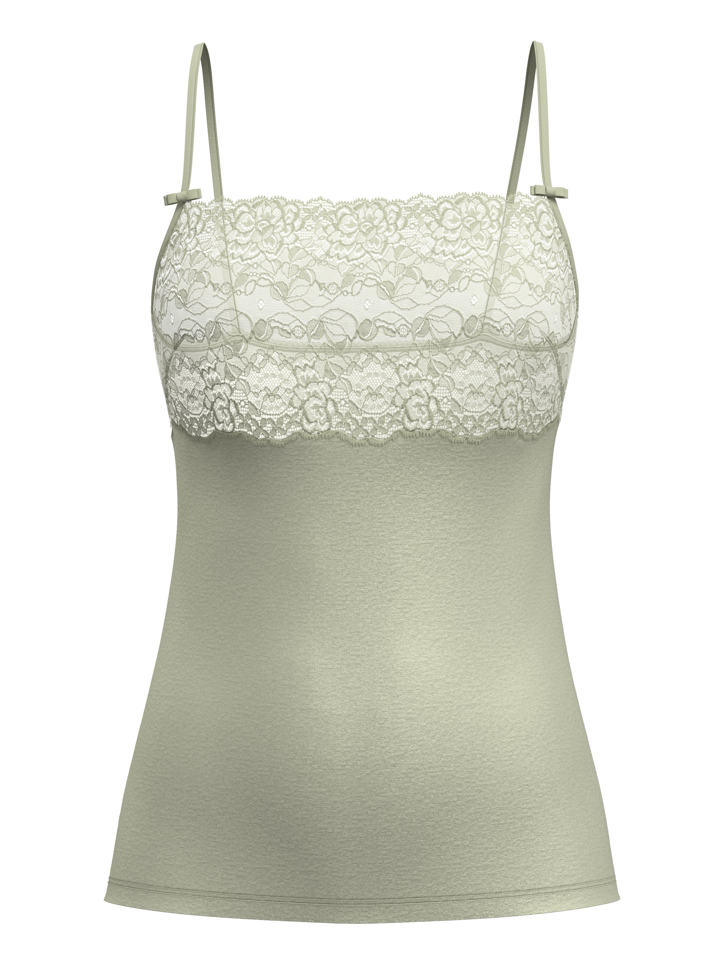 CALIDA Spaghettitop "Sensual Secrets" semitransparente Spitze, Viskose-Mix, günstig online kaufen