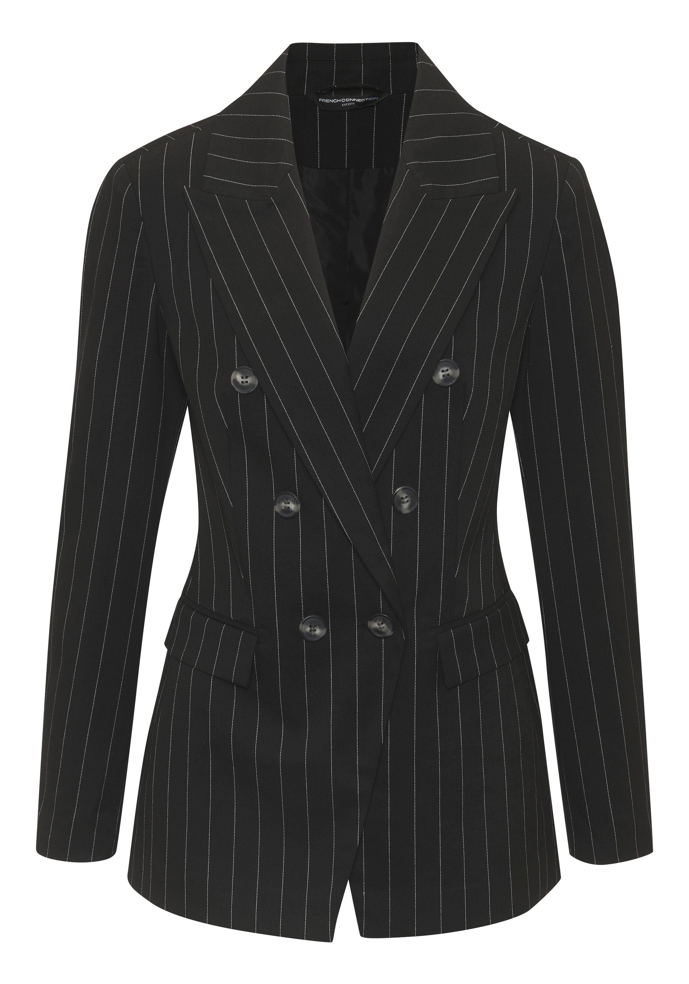 French Connection Longblazer Nadelstreifenblazer