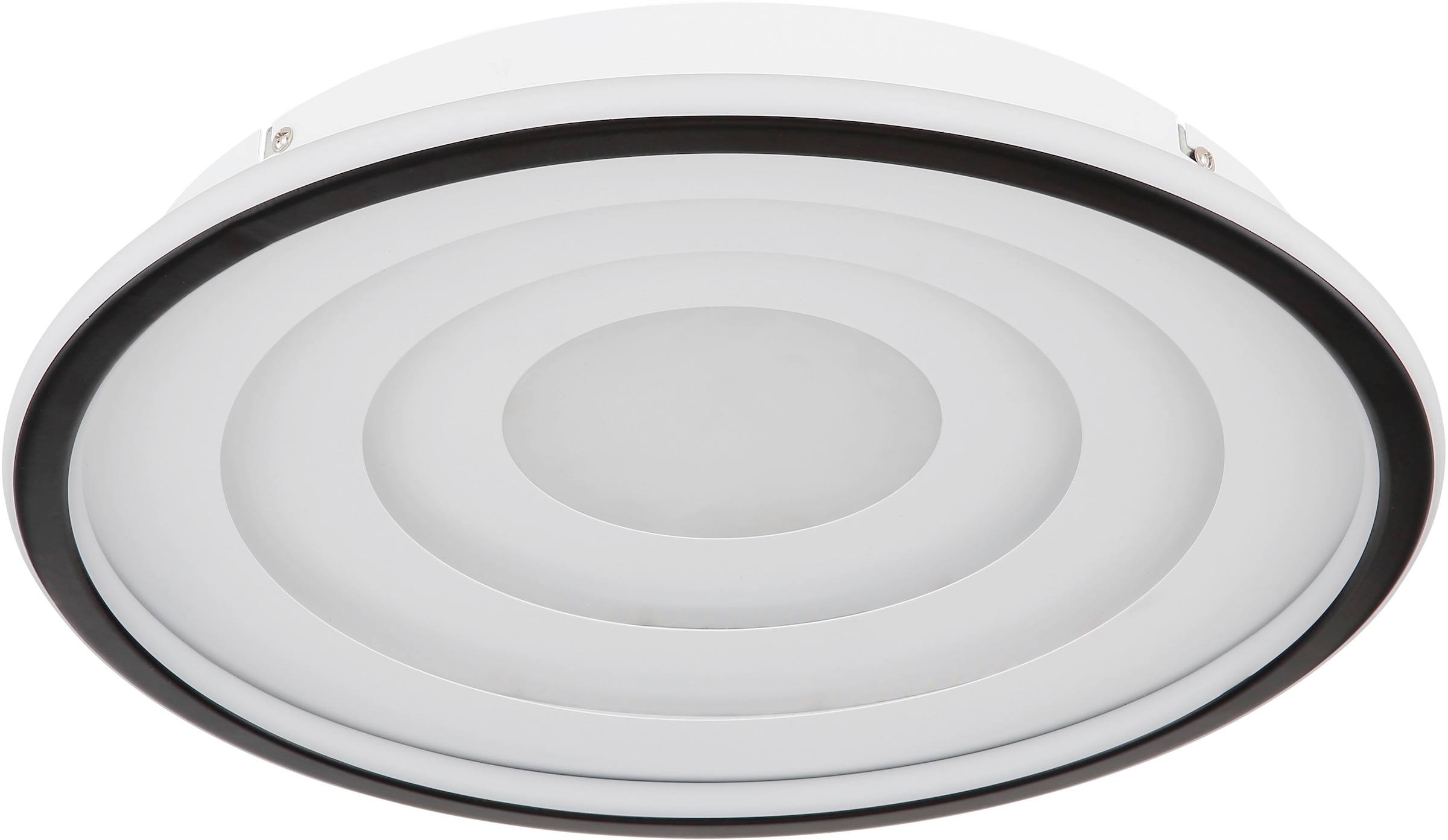 GLOBO LIGHTING Deckenleuchte »FOPPA« LED-Modul 1 Stk. Warmweiß Deckenlampe Wohnzimmer-Leuchte Schlafzimmer-Leuchte Flur Küche