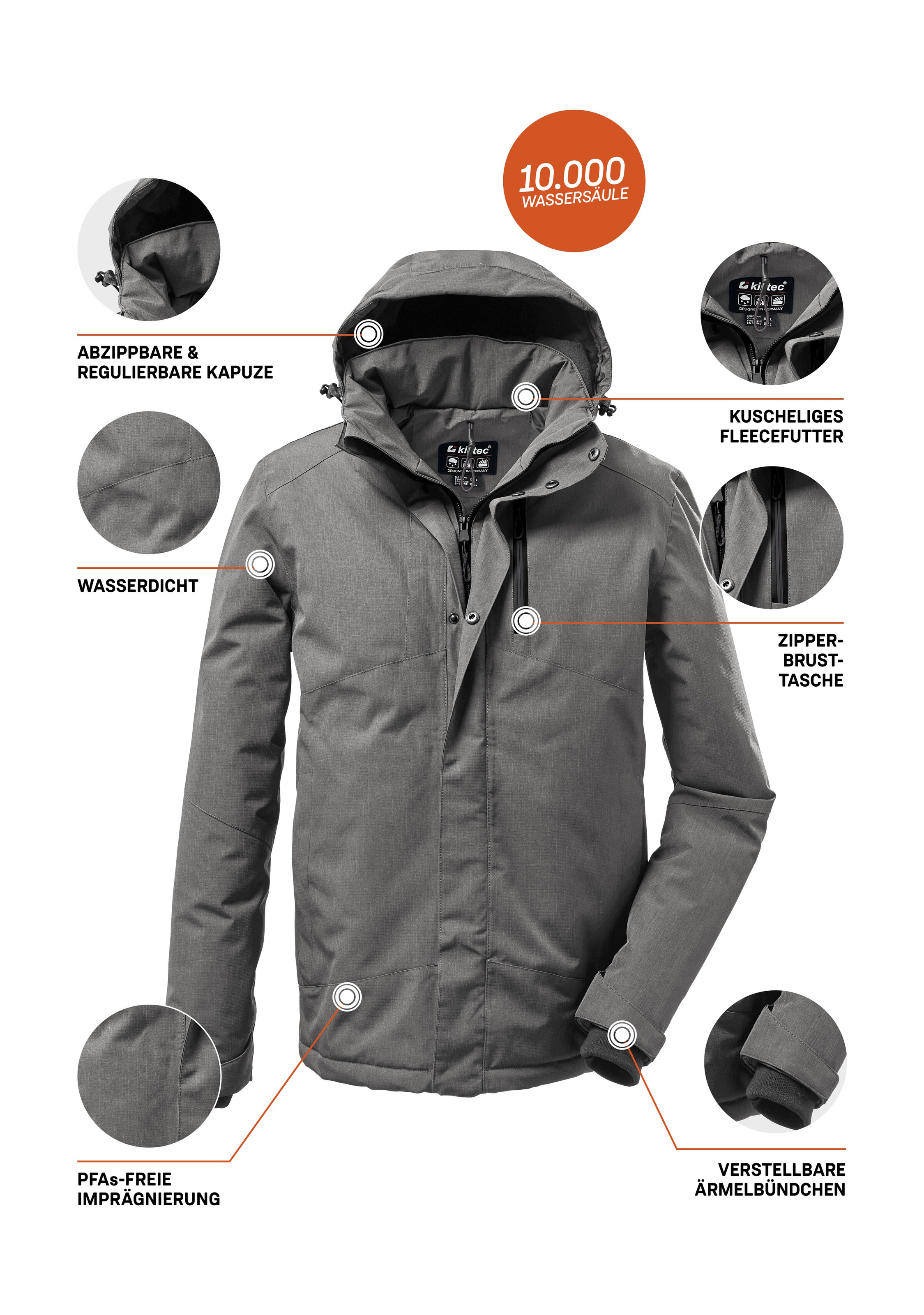Killtec Outdoorjacke »KOW 161 MN JCKT«
