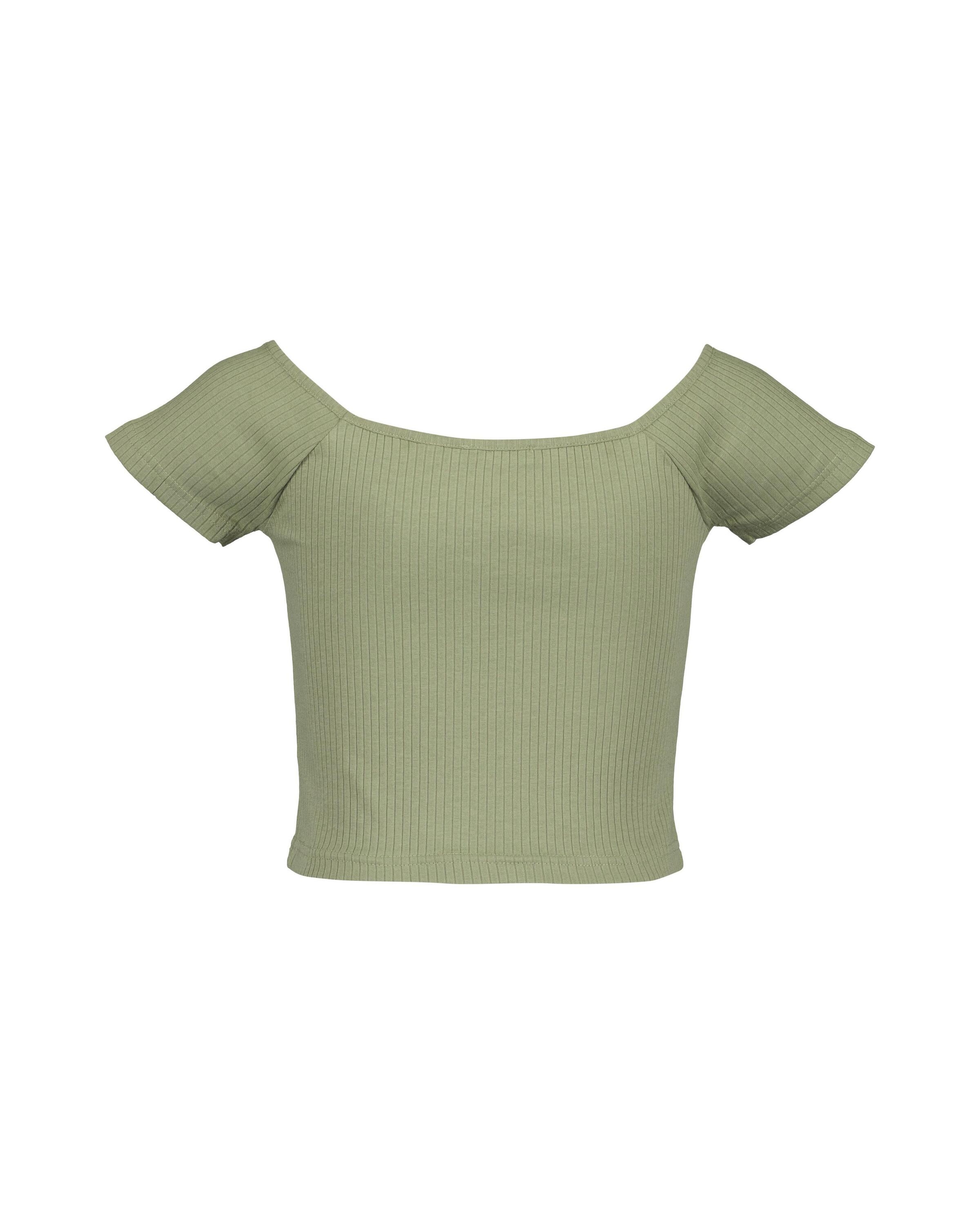 Blue Seven T-Shirt »Blue Seven Teenager Mädchen T-Shirts 2er Pack Carmen Ausschnitt«, (2 tlg.)