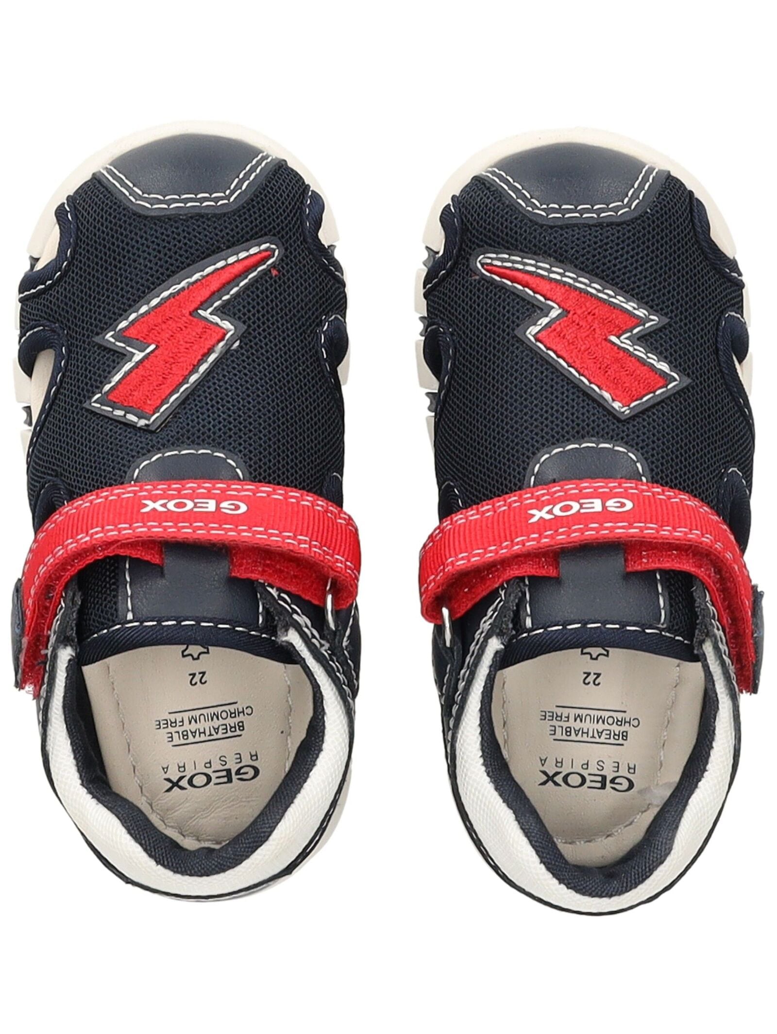 Geox Sandale »Geox Sandalen Lederimitat/Mesh«