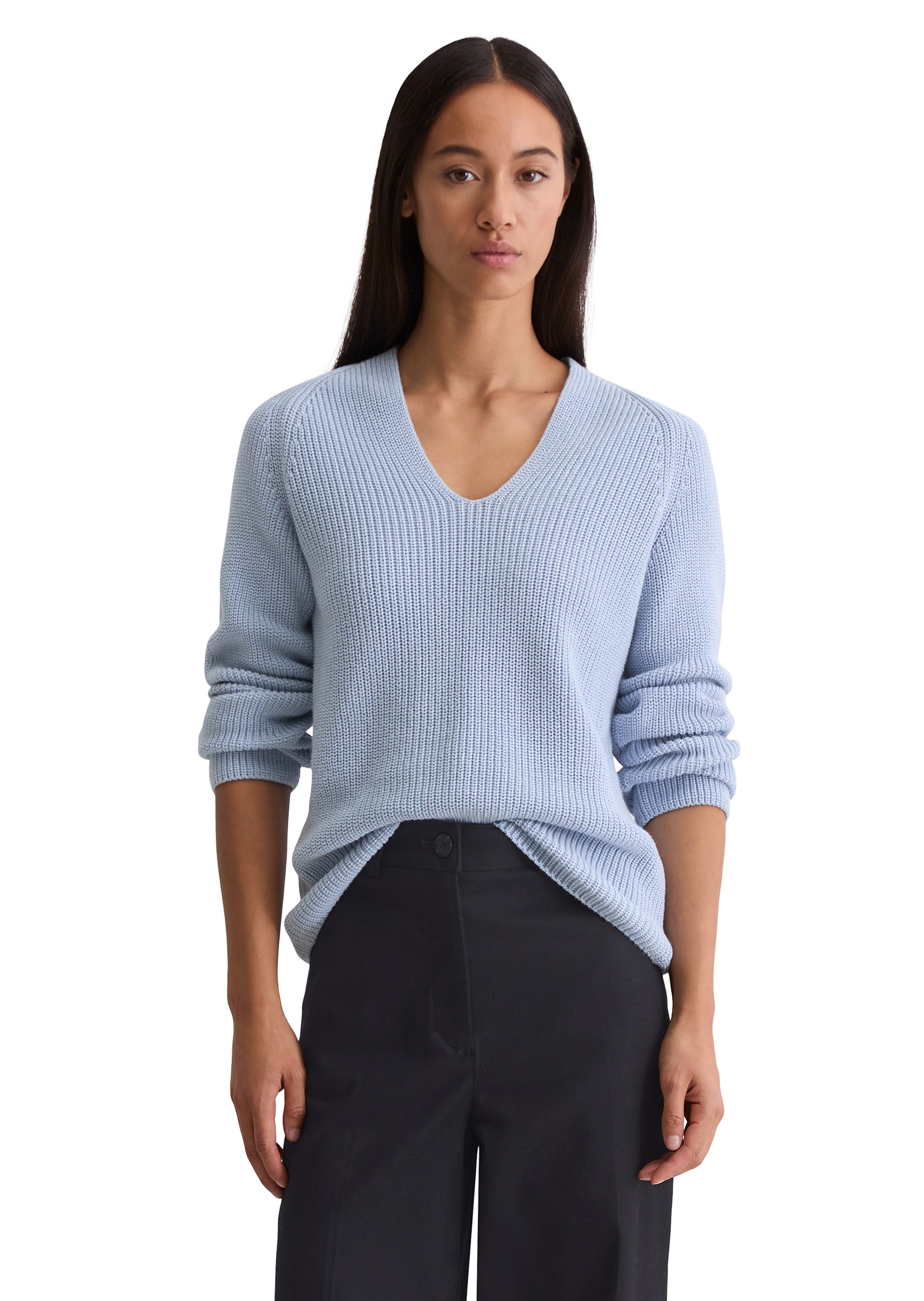 Marc O'Polo Strickpullover »aus reinem Organic Cotton«