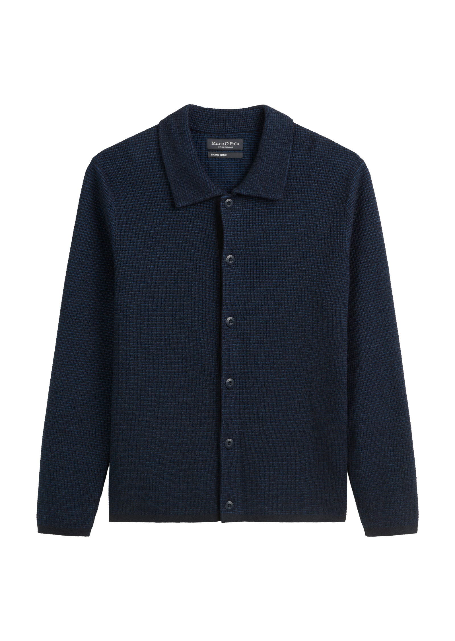 Marc O'Polo Cardigan »aus strukturiertem Bio-Baumwoll-Mix«
