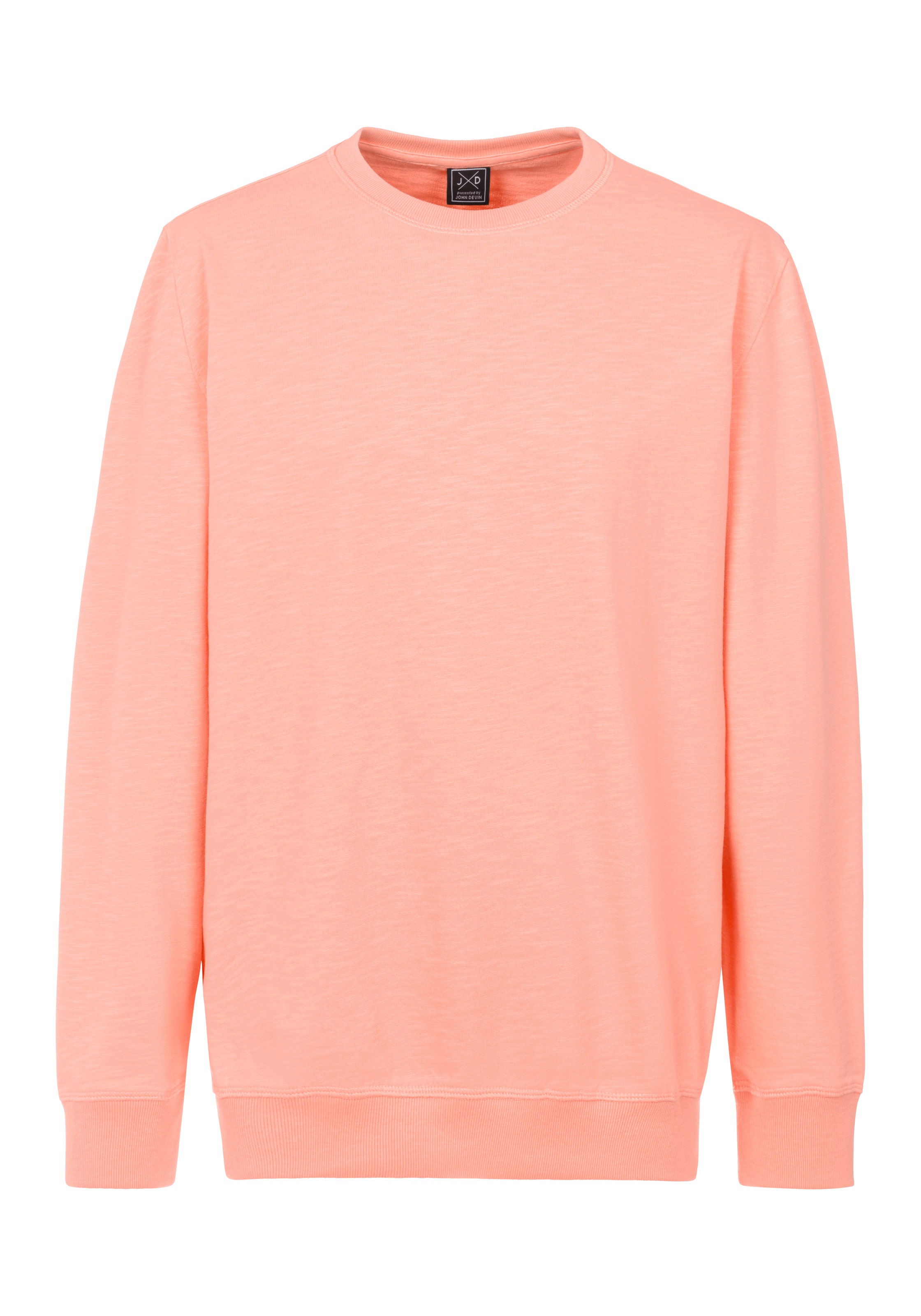 John Devin Langarmshirt in Struktur-Qualität und in modischen Farben günstig online kaufen