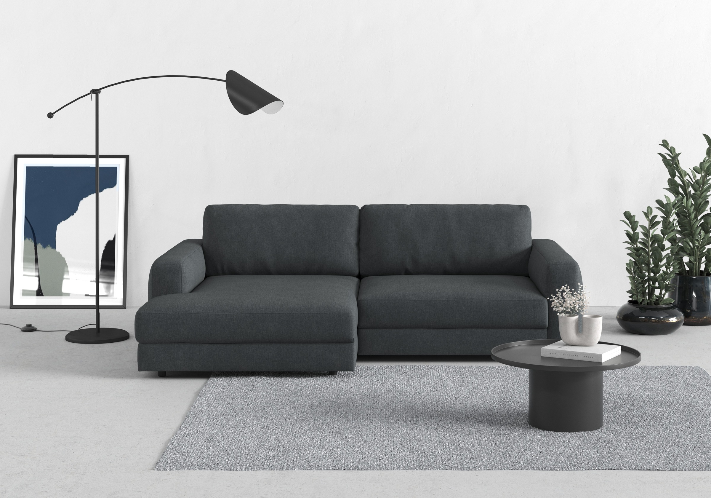 TRENDMANUFAKTUR Ecksofa »Bourbon«, (2 St.), mit extra hohem Sitzkomfort, auch in Cord erhältlich