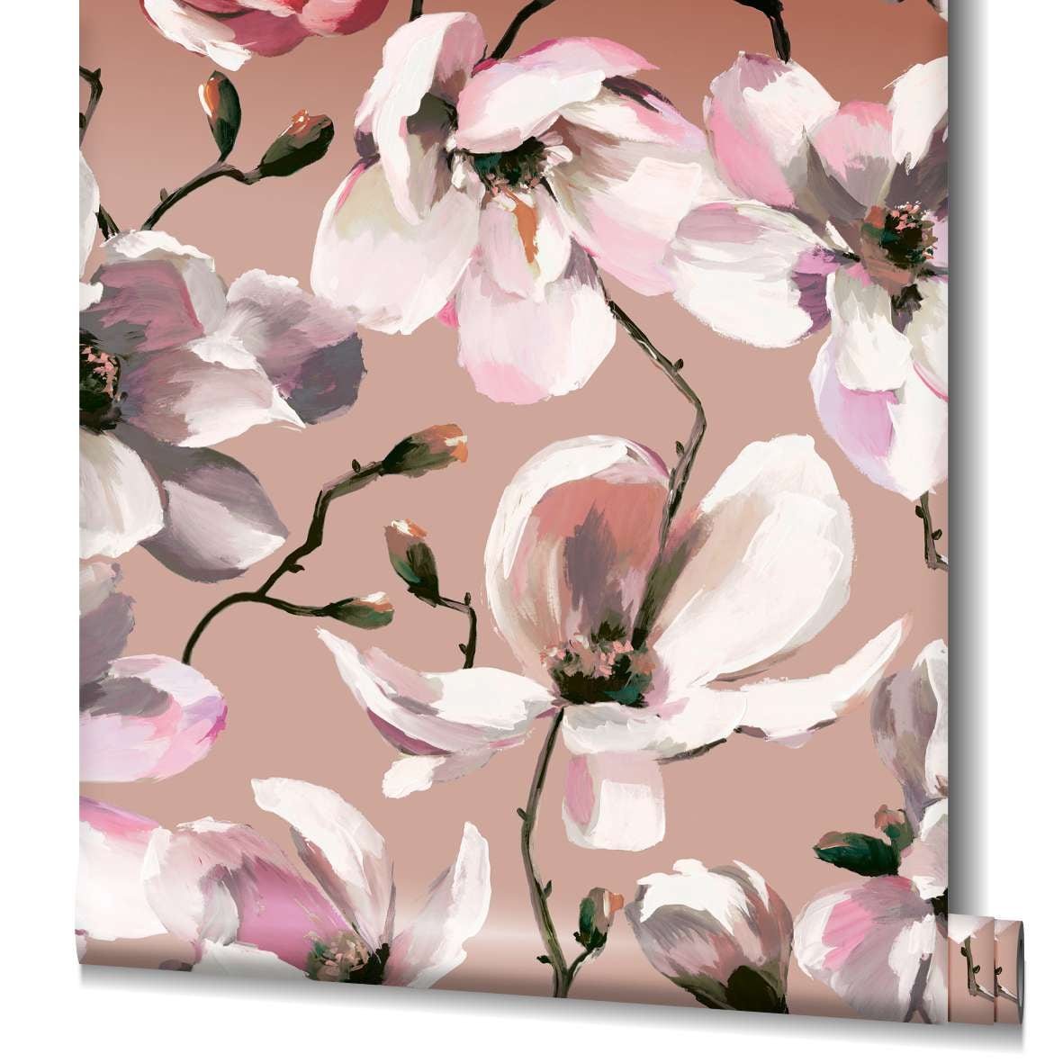 Marburg Vliestapete »Tapete Malerische Blüten«, floral, moderne Vliestapete für Wohnzimmer Schlafzimmer Küche