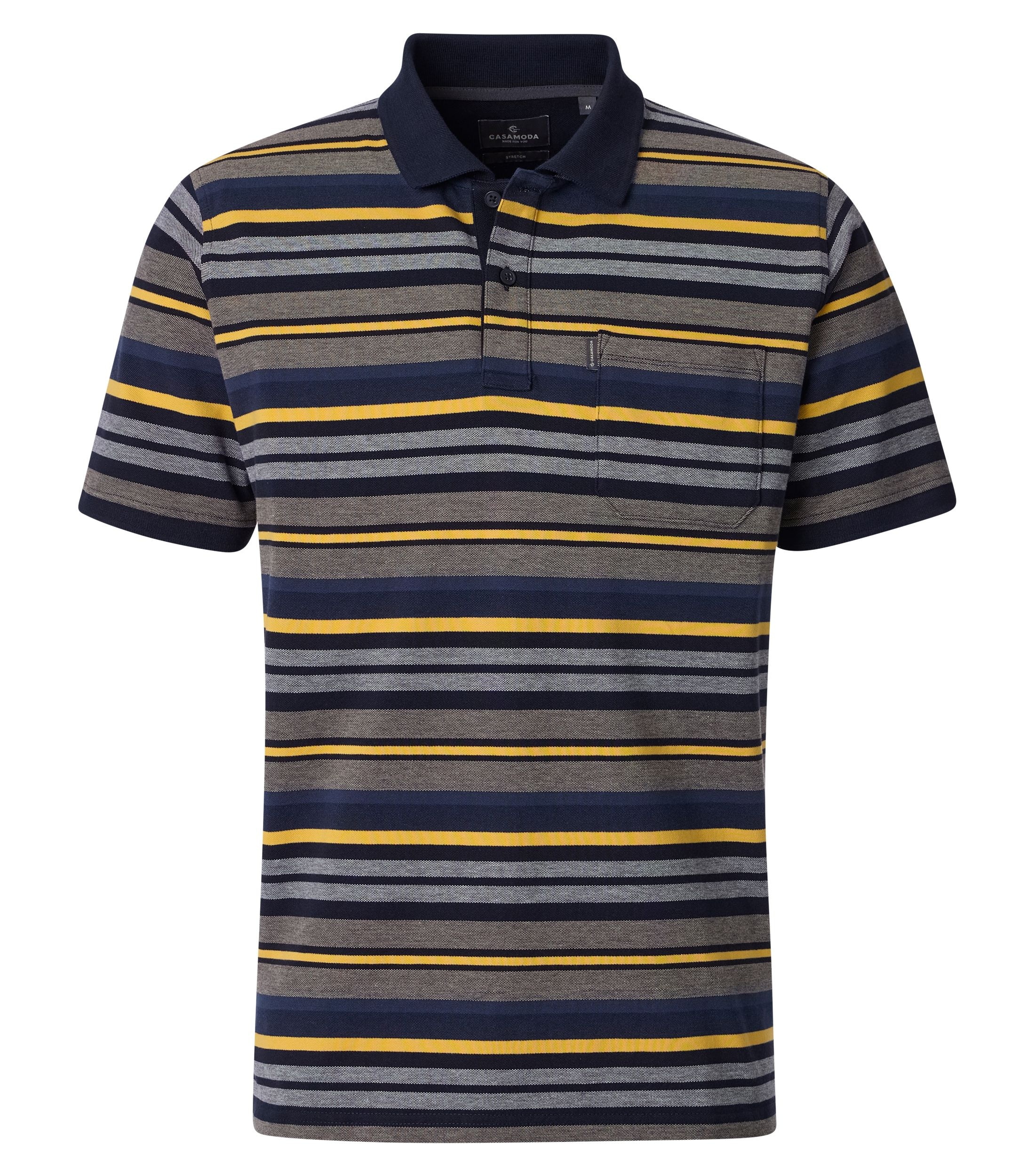 CASAMODA Poloshirt "CASAMODA Polo-Shirt gestreift"