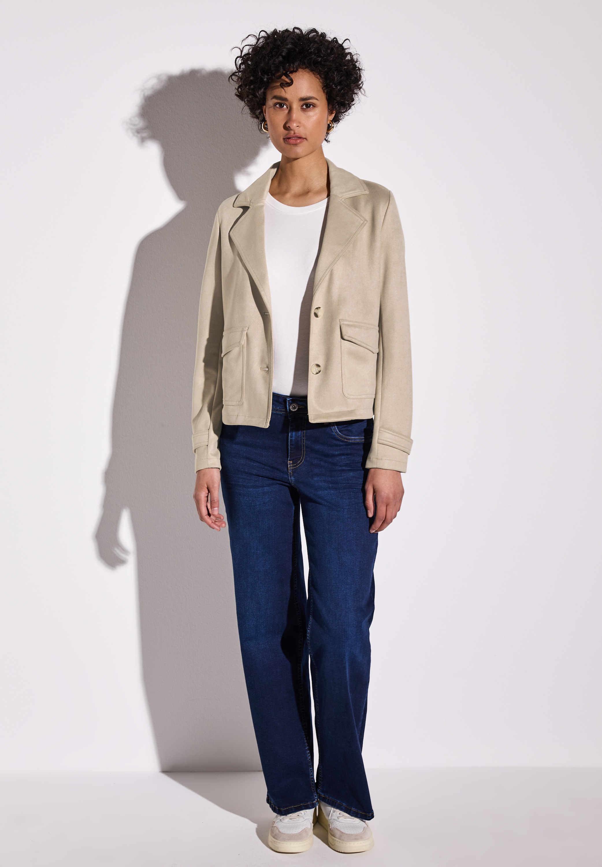 Thumbnail - STREET ONE Kurzjacke ohne Kapuze mit Reverskragen