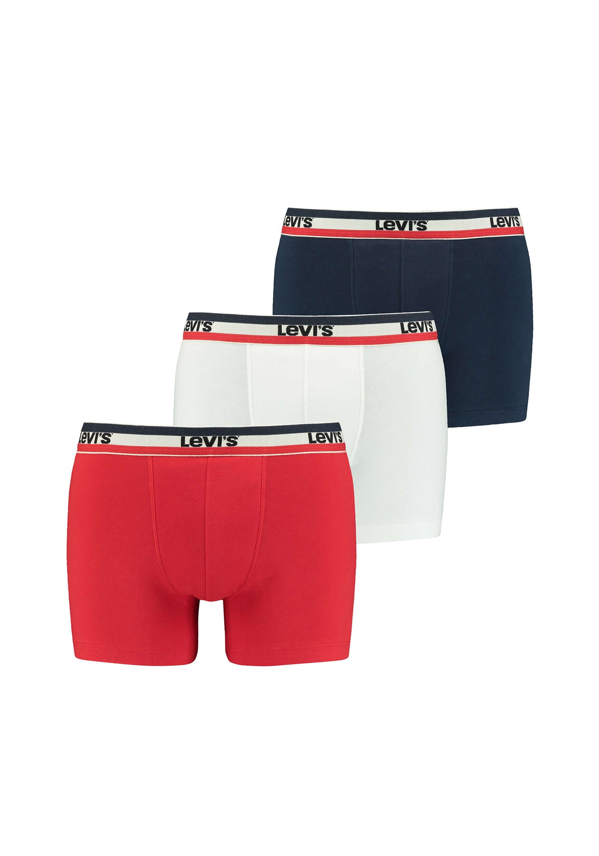 Levi's® Boxershorts »Boxershort MEN SPRTSWR LOGO BOXER BRIEF 3P 6er Pack«