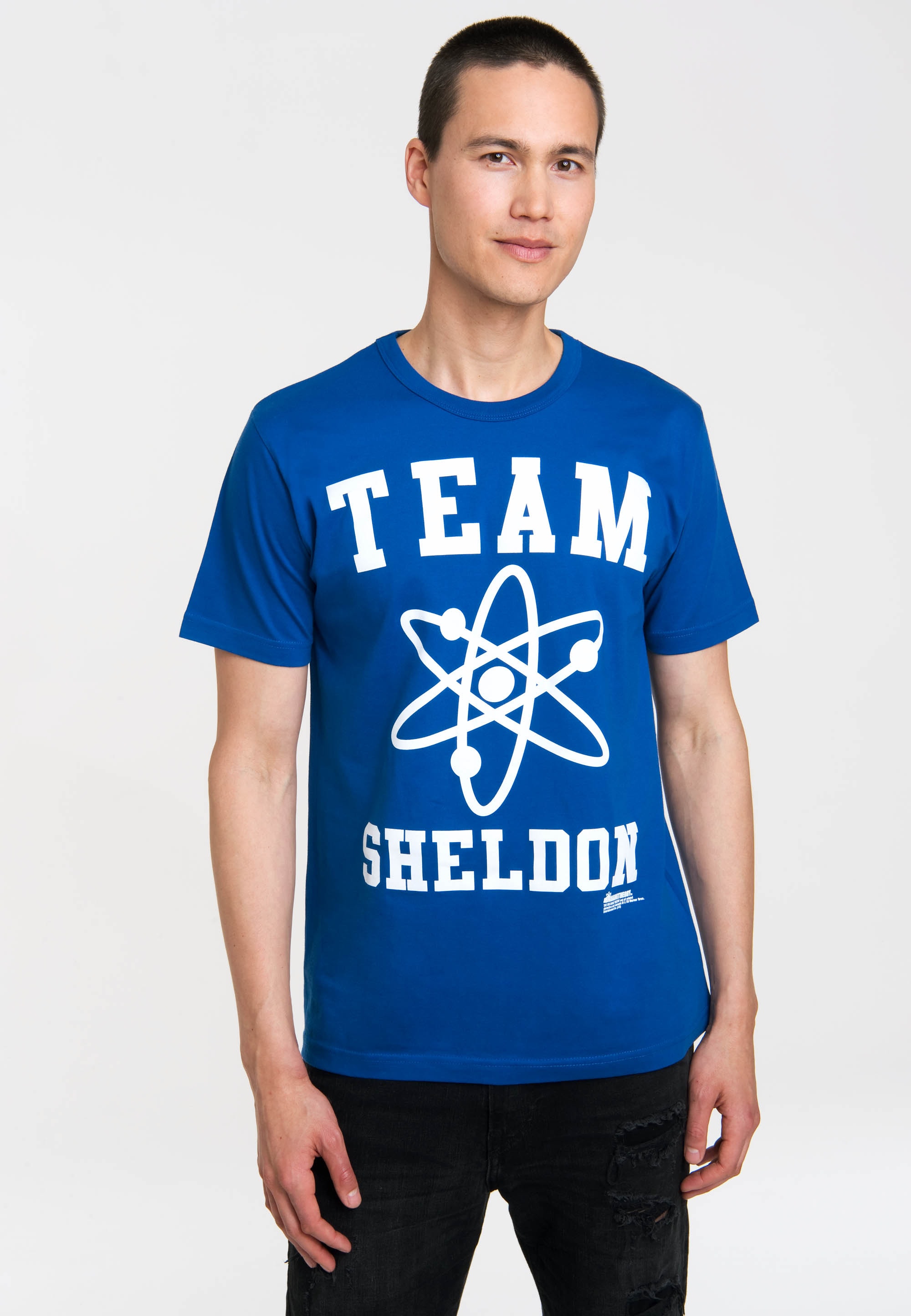T-Shirt »Team Sheldon«, mit großem Frontprint