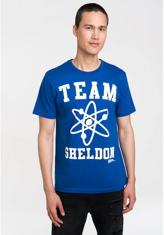 T-Shirt »Team Sheldon«, mit großem Frontprint