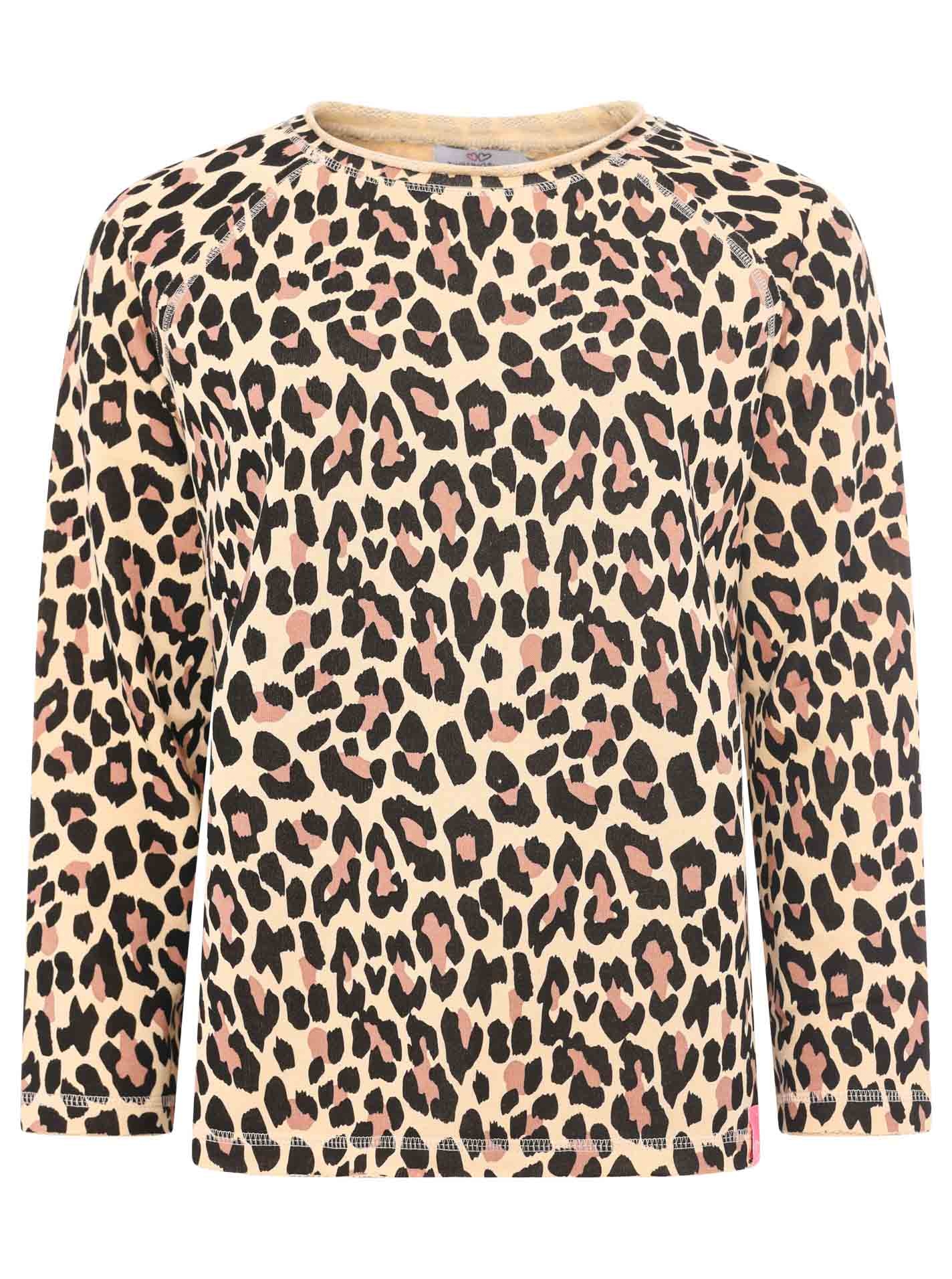 Zwillingsherz Sweater »"Leo allover"«, mit animalischem Printdesign
