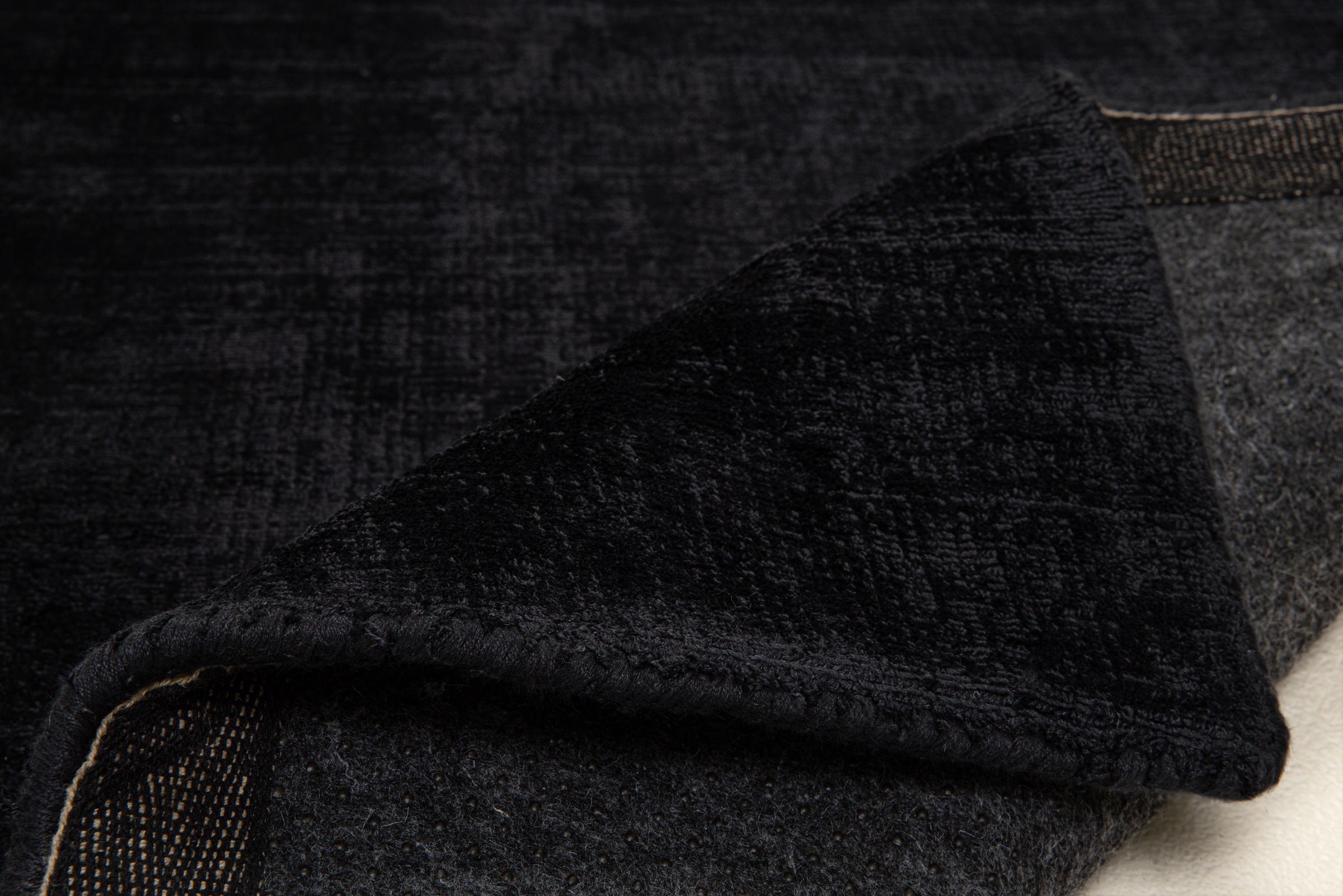 TOM TAILOR HOME Teppich »Shine uni«, rechteckig, 8 mm Höhe, Handweb Teppich, 100% Viskose, handgewebt, mit elegantem Schimmer