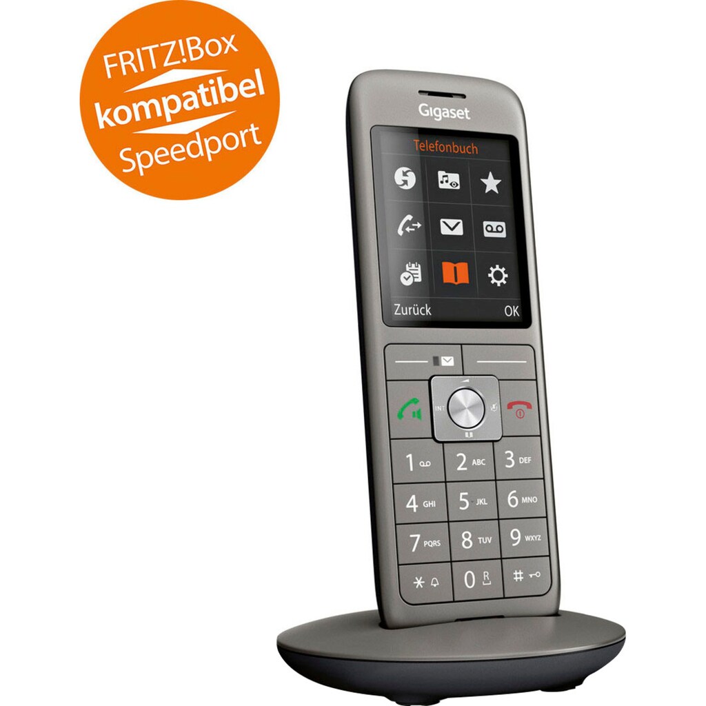 Gigaset Schnurloses DECT-Telefon »CL660HX«, (Mobilteile: 1)