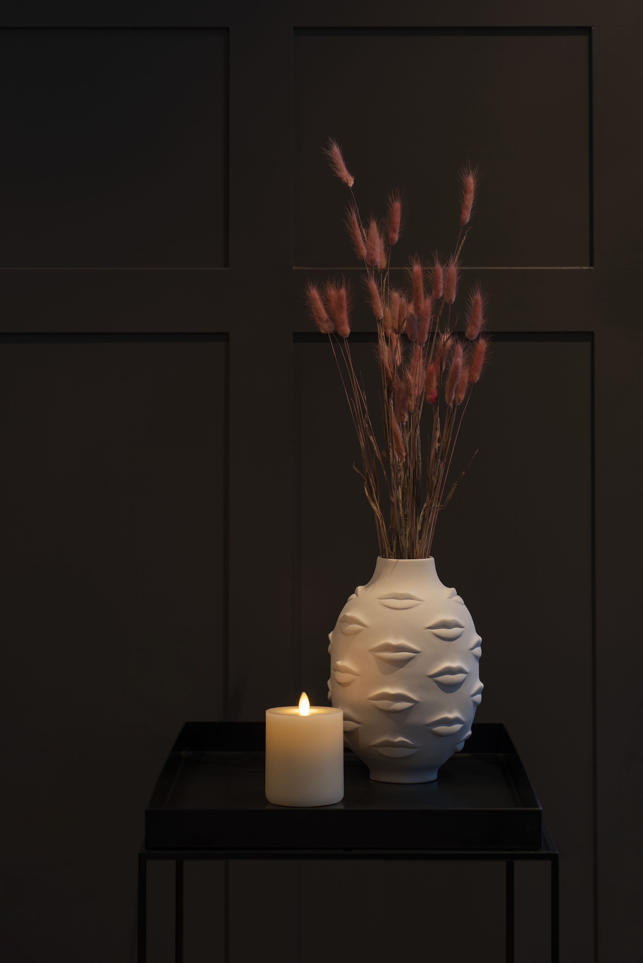 KONSTSMIDE LED-Kerze "Weihnachtsdeko" LED Echtwachskerze, handgegossen crem günstig online kaufen