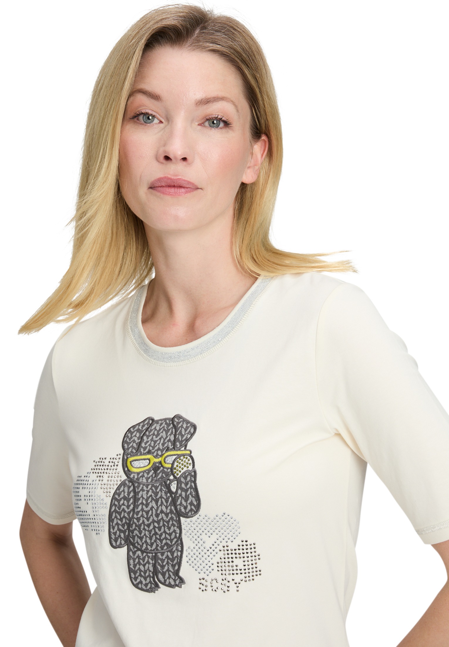 Betty Barclay Kurzarmshirt »Damen mit Applikation« 1 Stk.