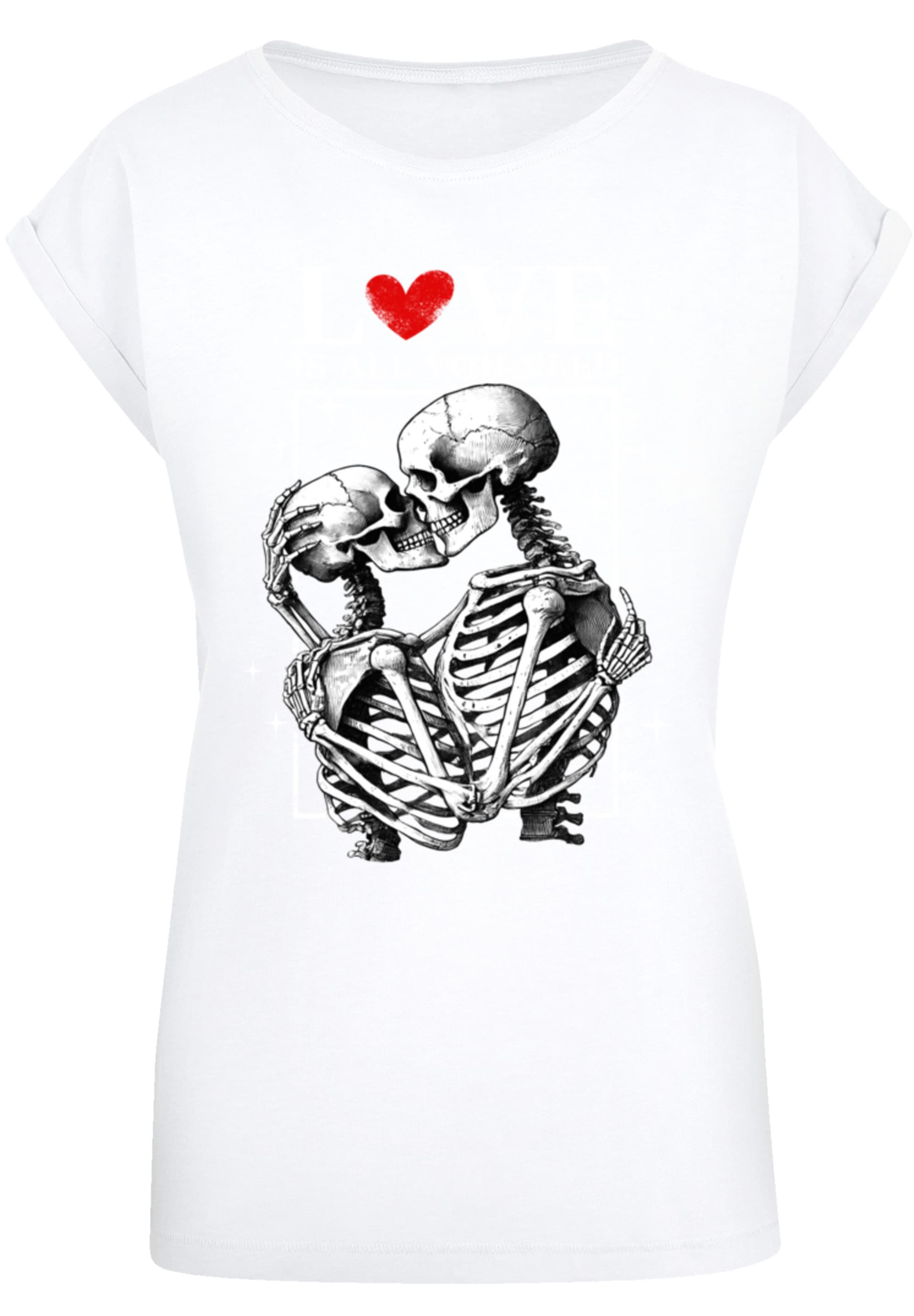 F4NT4STIC T-Shirt »Love is all you need«, Premium Qualität