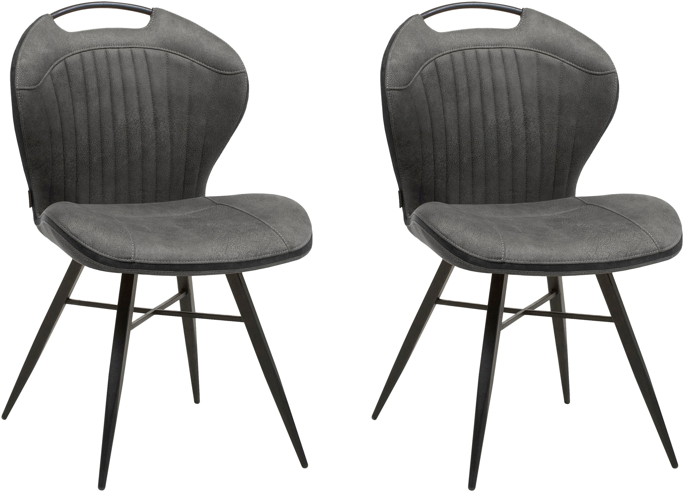 OMG Design Esszimmerstuhl "Mace" (Set) 2 Stk.Lederoptik, pflegeleicht, mit günstig online kaufen