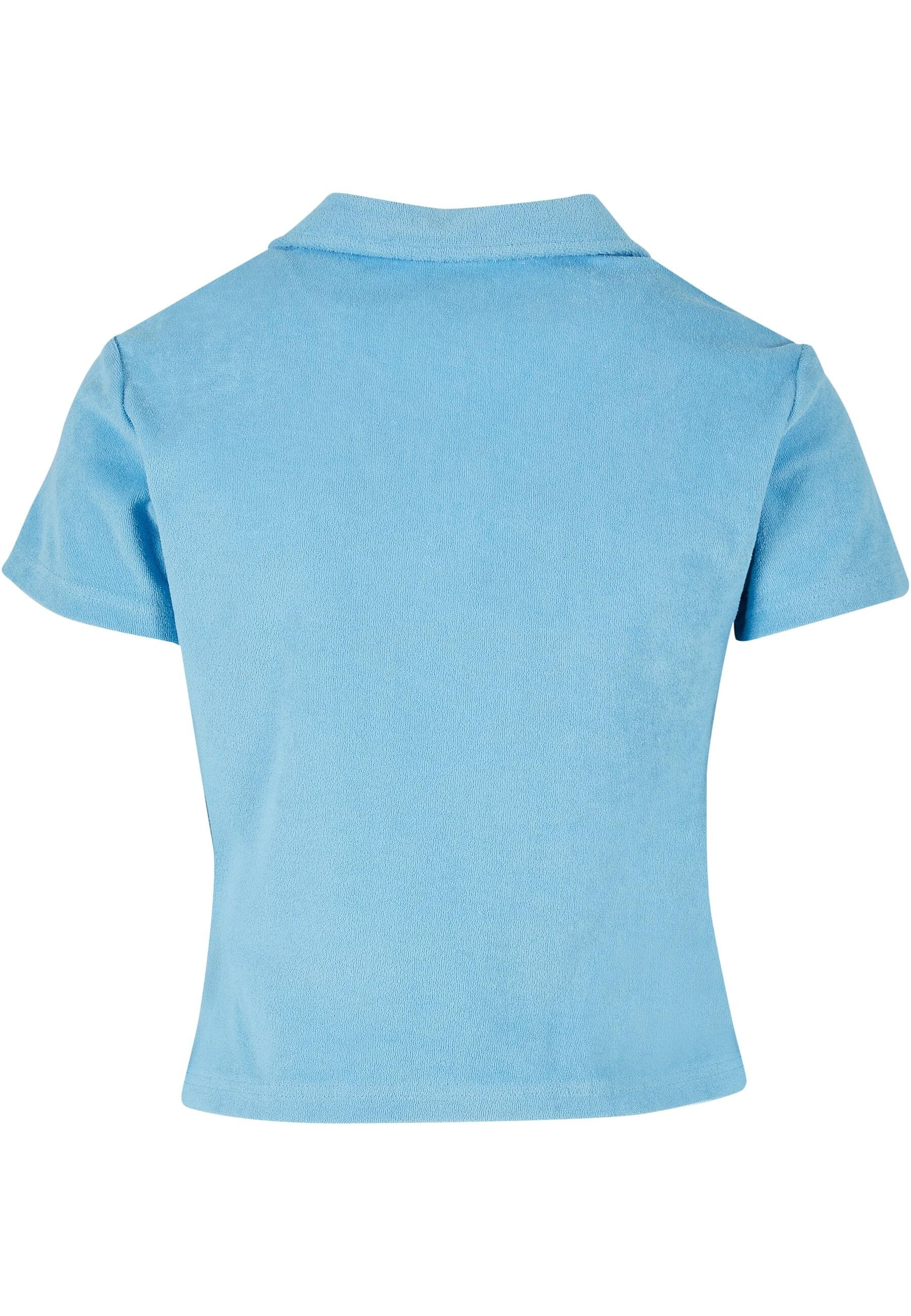URBAN CLASSICS Kurzarmshirt "Urban Classics Damen Ladies Towel Polo Tee", ( günstig online kaufen