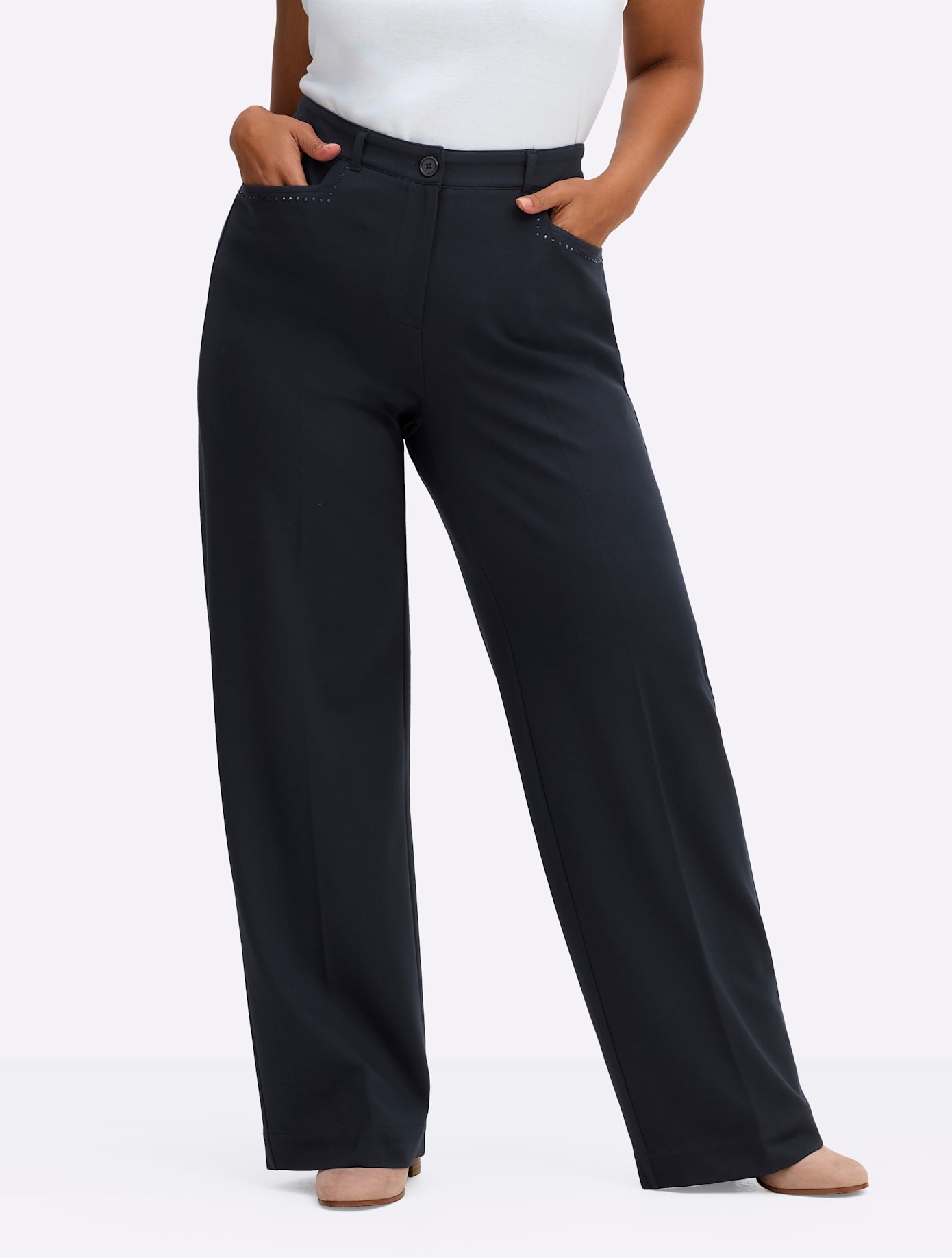Sheego Jerseyhose günstig online kaufen