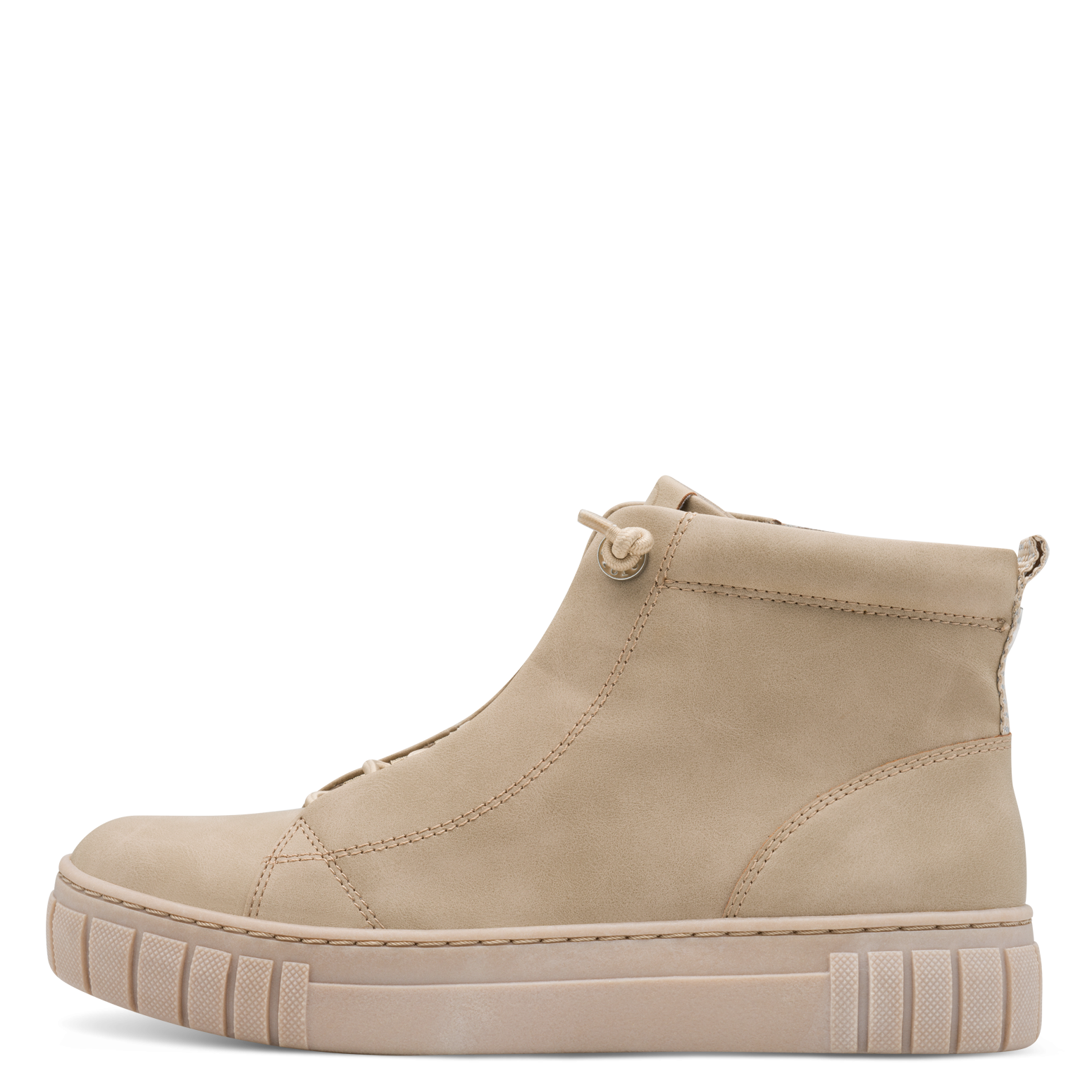 MARCO TOZZI Sneaker, Plateau, Boots, High Top-Sneaker mit elastischem Schnürsenkeln
