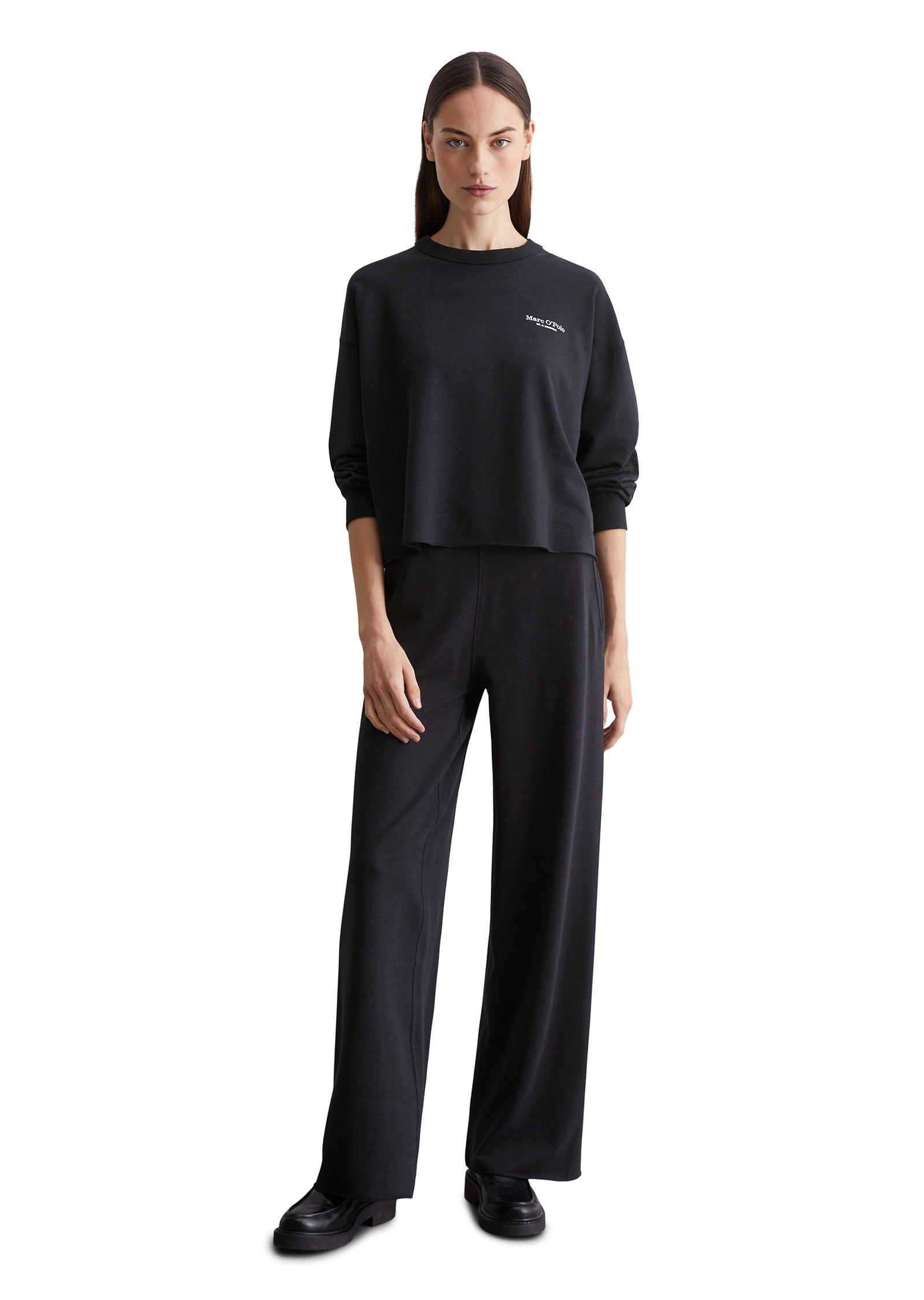 Marc O'Polo Sweatshirt »aus Organic-Cotton-Viskose-Mix«