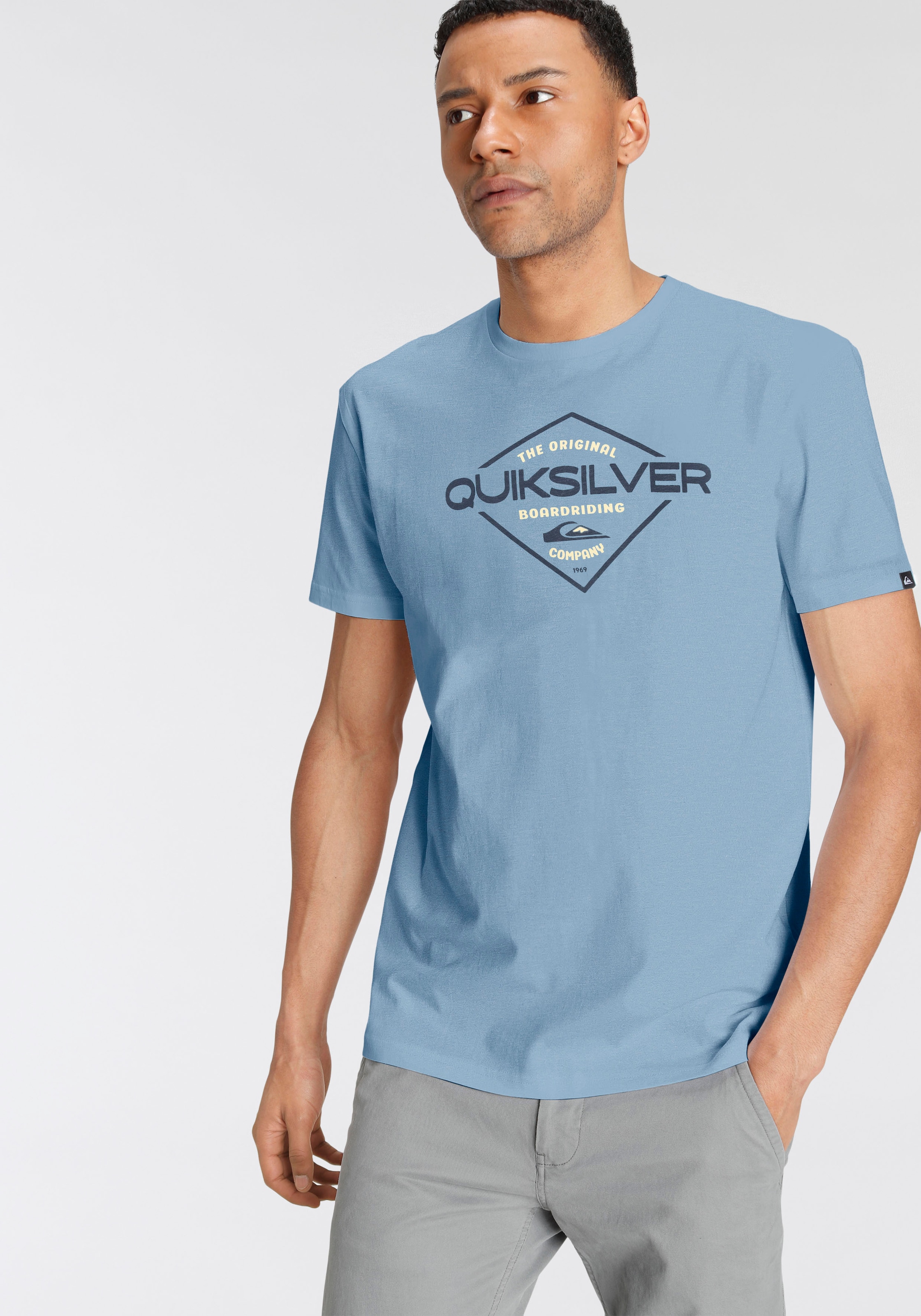 Quiksilver T-Shirt, (Packung, 2 tlg., 2er-Pack)