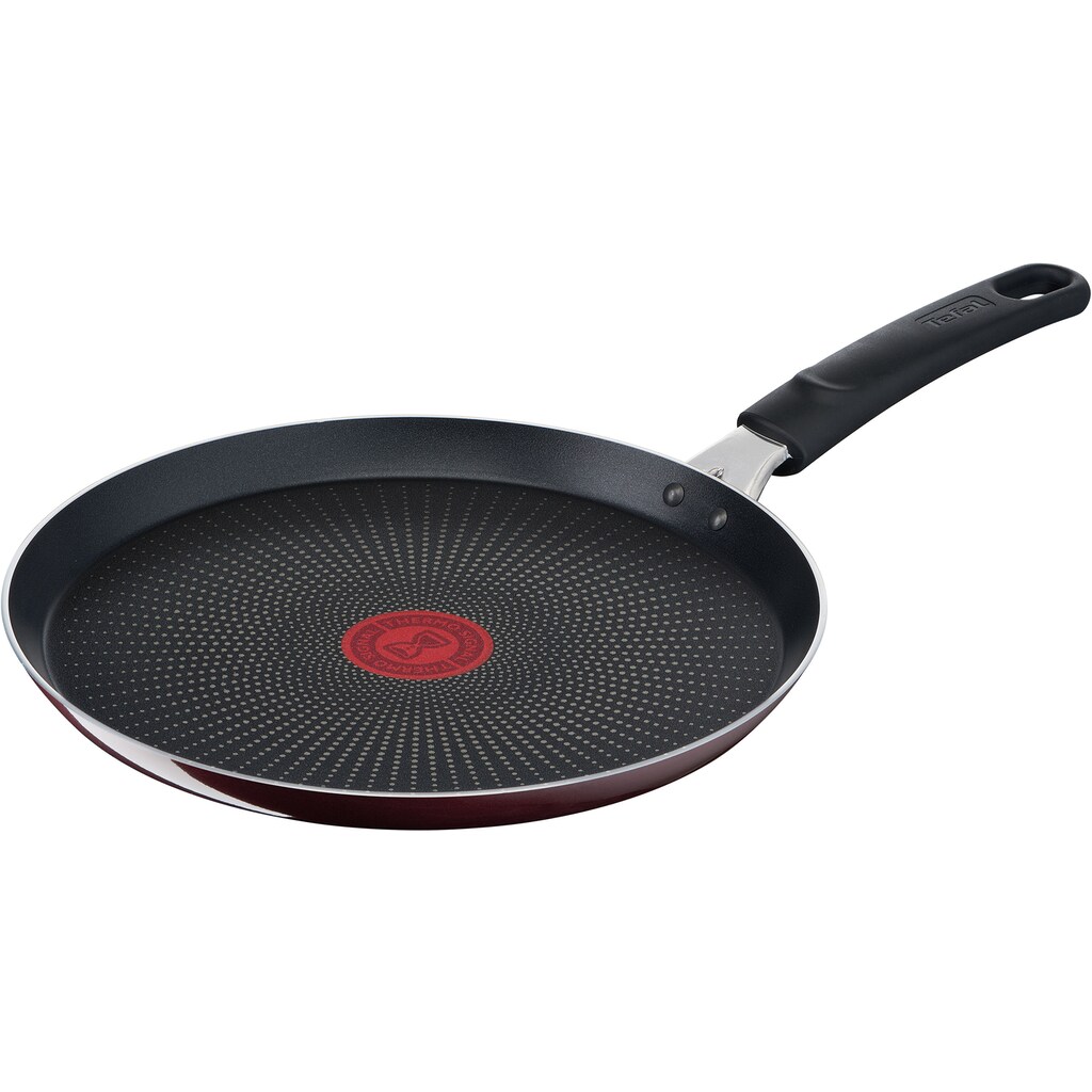 Tefal Crêpepfanne »Resist Intense«, Aluminium, (1 tlg.), Emaille, Antihaft, Thermo-Signal, alle Herdarten außer Induktion