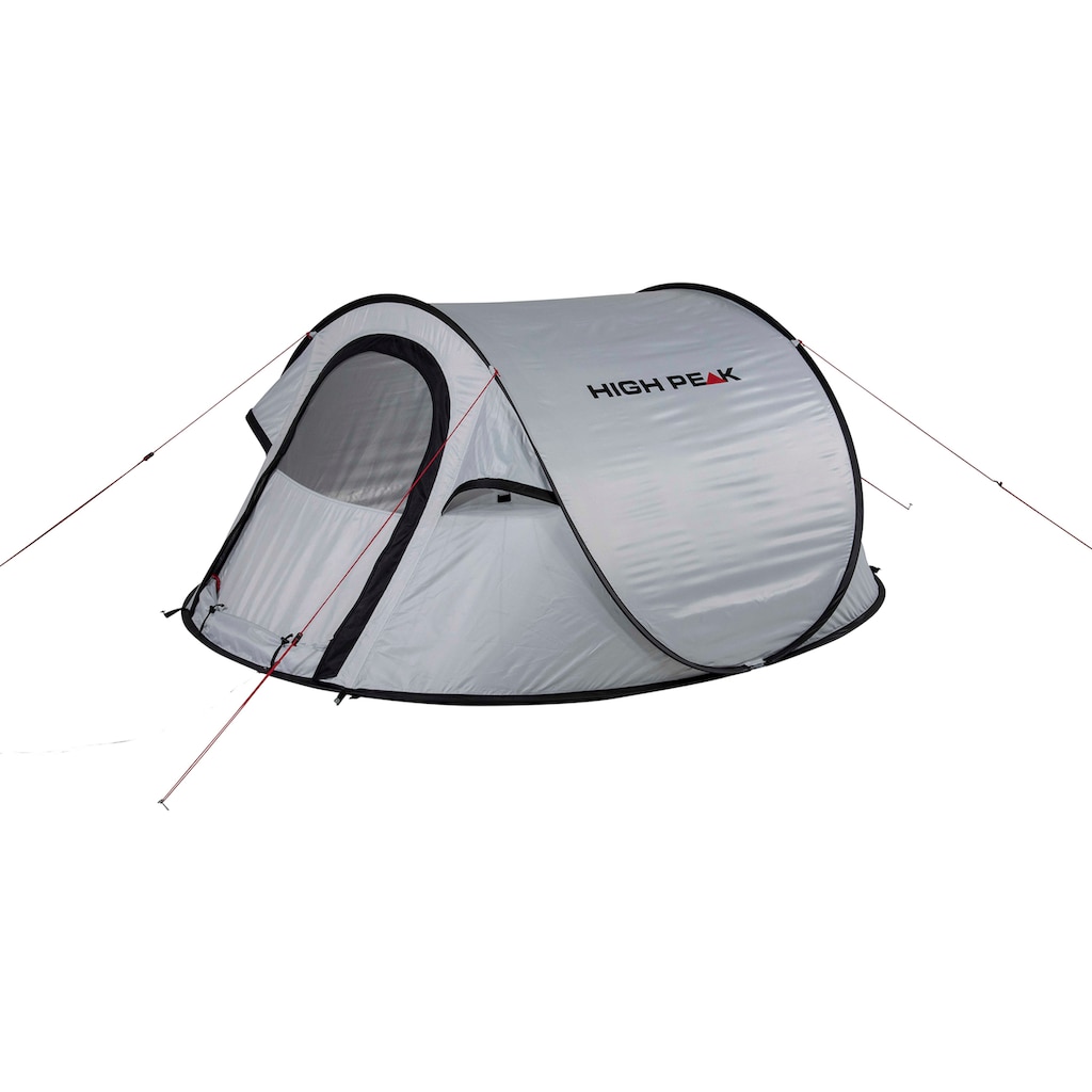 High Peak Wurfzelt »Pop up Zelt Vision 3«, 2 Personen, (mit Transporttasche)