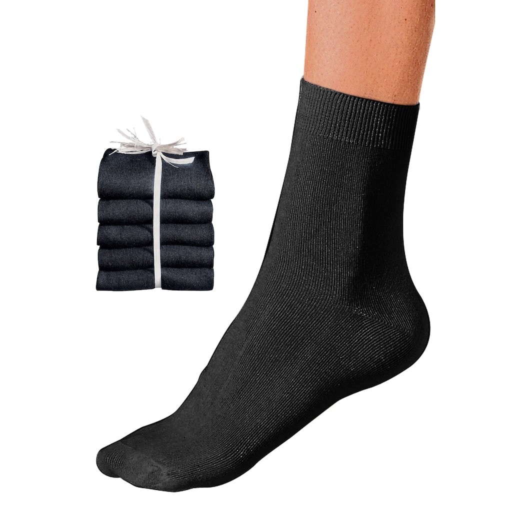 Go in Basicsocken, (Set, 5 Paar)