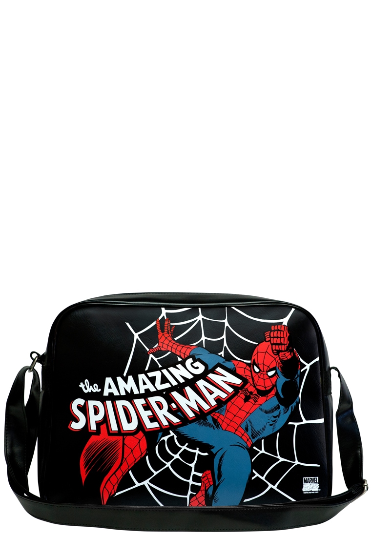 LOGOSHIRT Schultertasche »Spider-Man«, mit Spider-Man-Logo