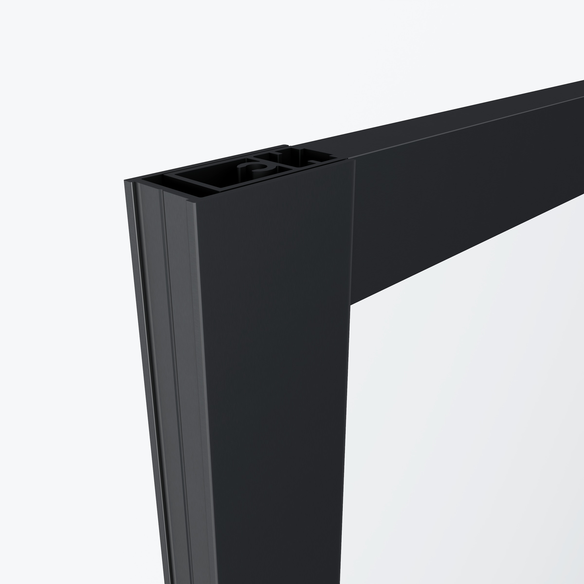 welltime Walk-in-Dusche Milchglaseinsätze für perfekten Sichtschutz