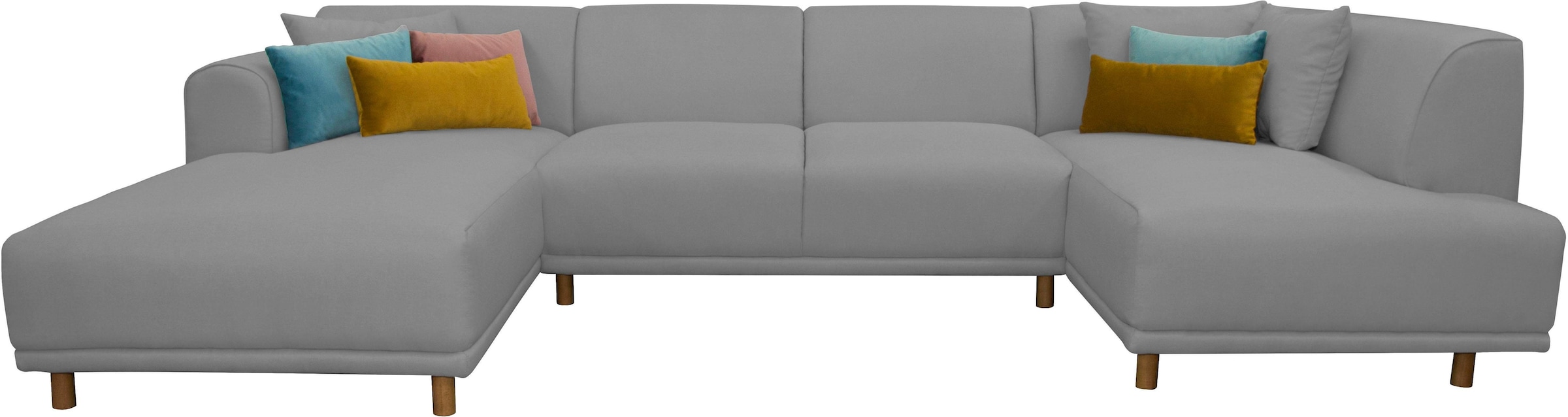 OTTO home Wohnlandschaft "Maroon U-Form" in skandinavischem Design, mit los günstig online kaufen