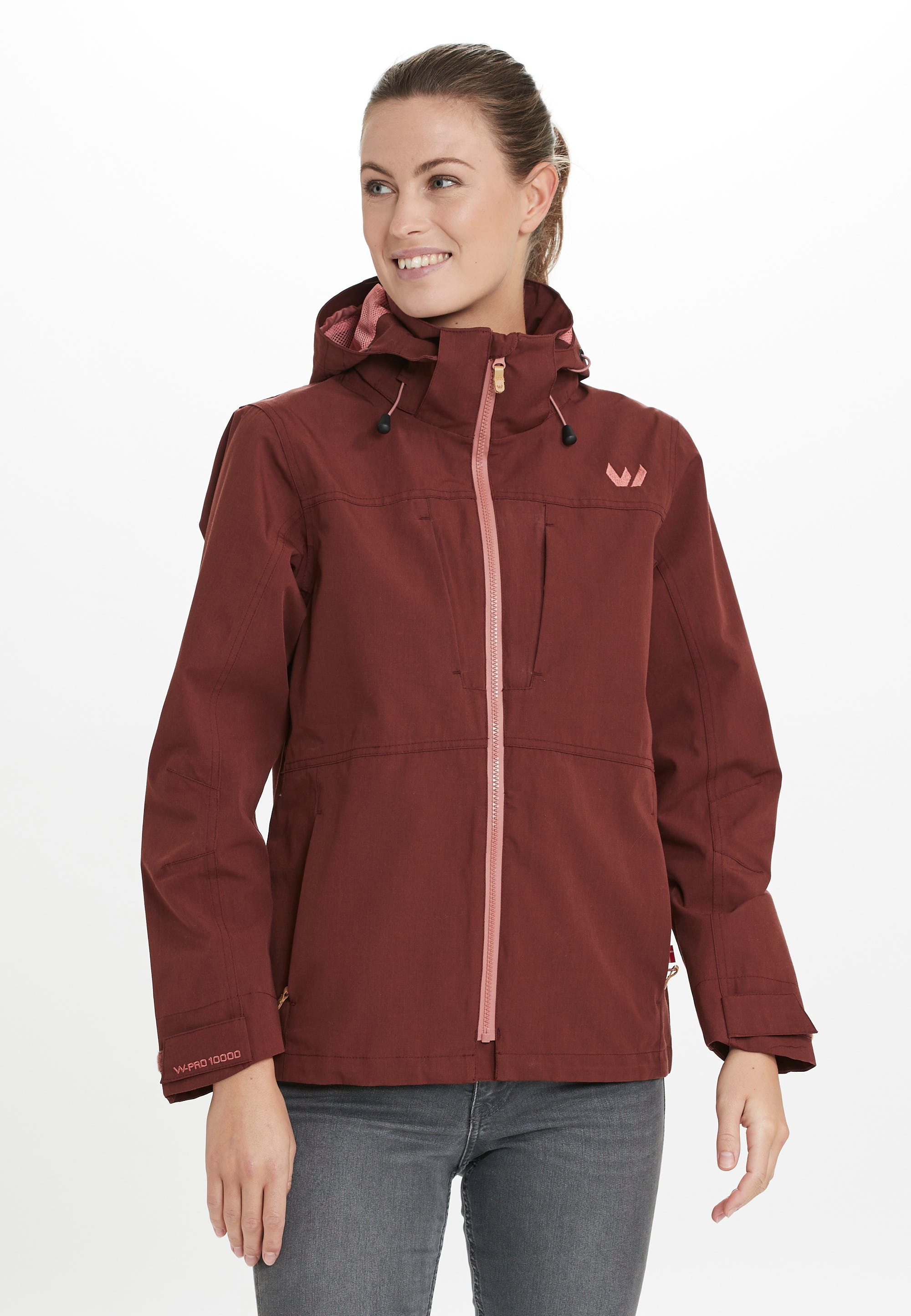 WHISTLER Outdoorjacke »Downey« su getapten Näht...
