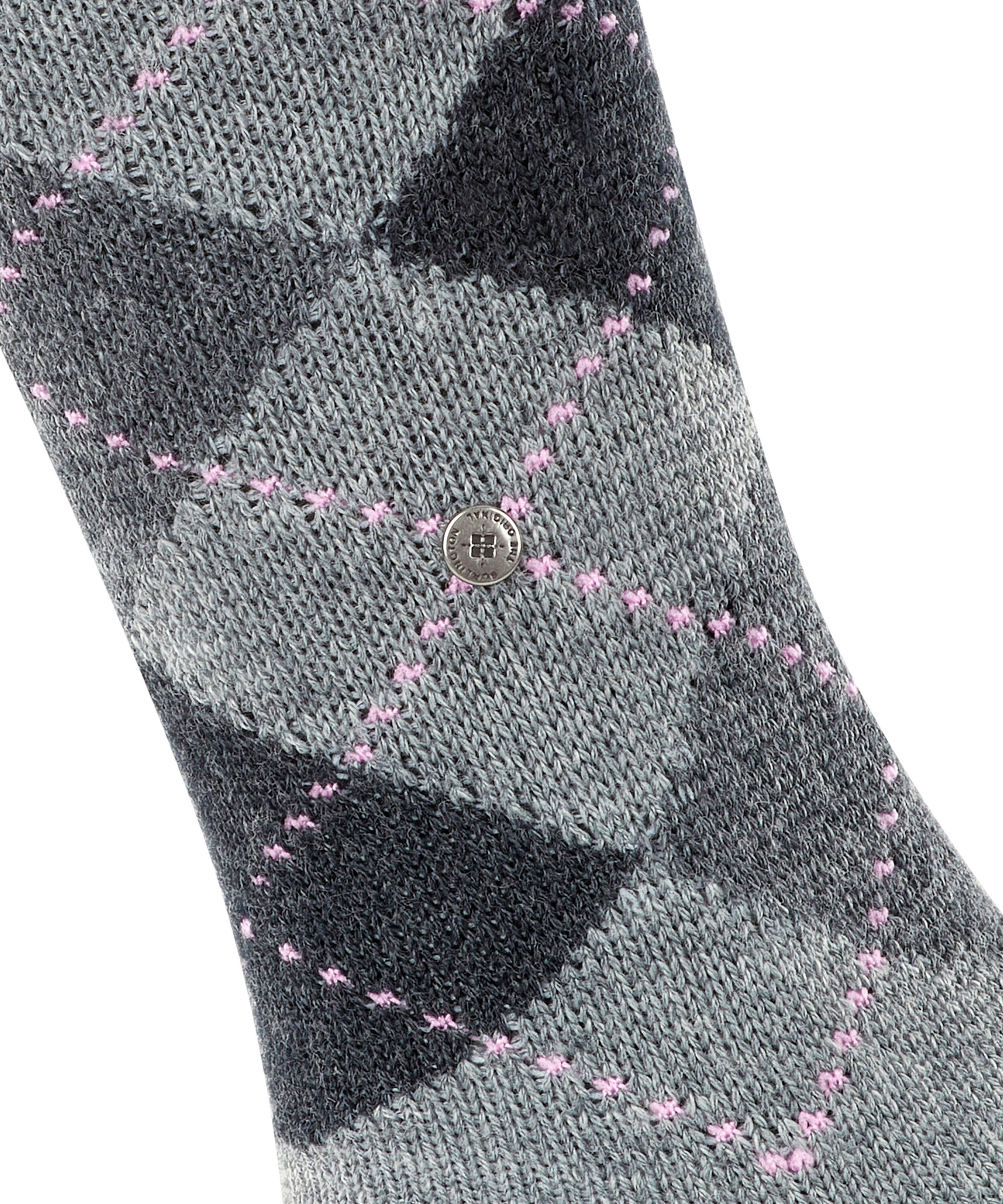 Burlington Kniestrümpfe »Whitby« Einheitsgröße 36-41, Argyle-Muster, weiche Haptik