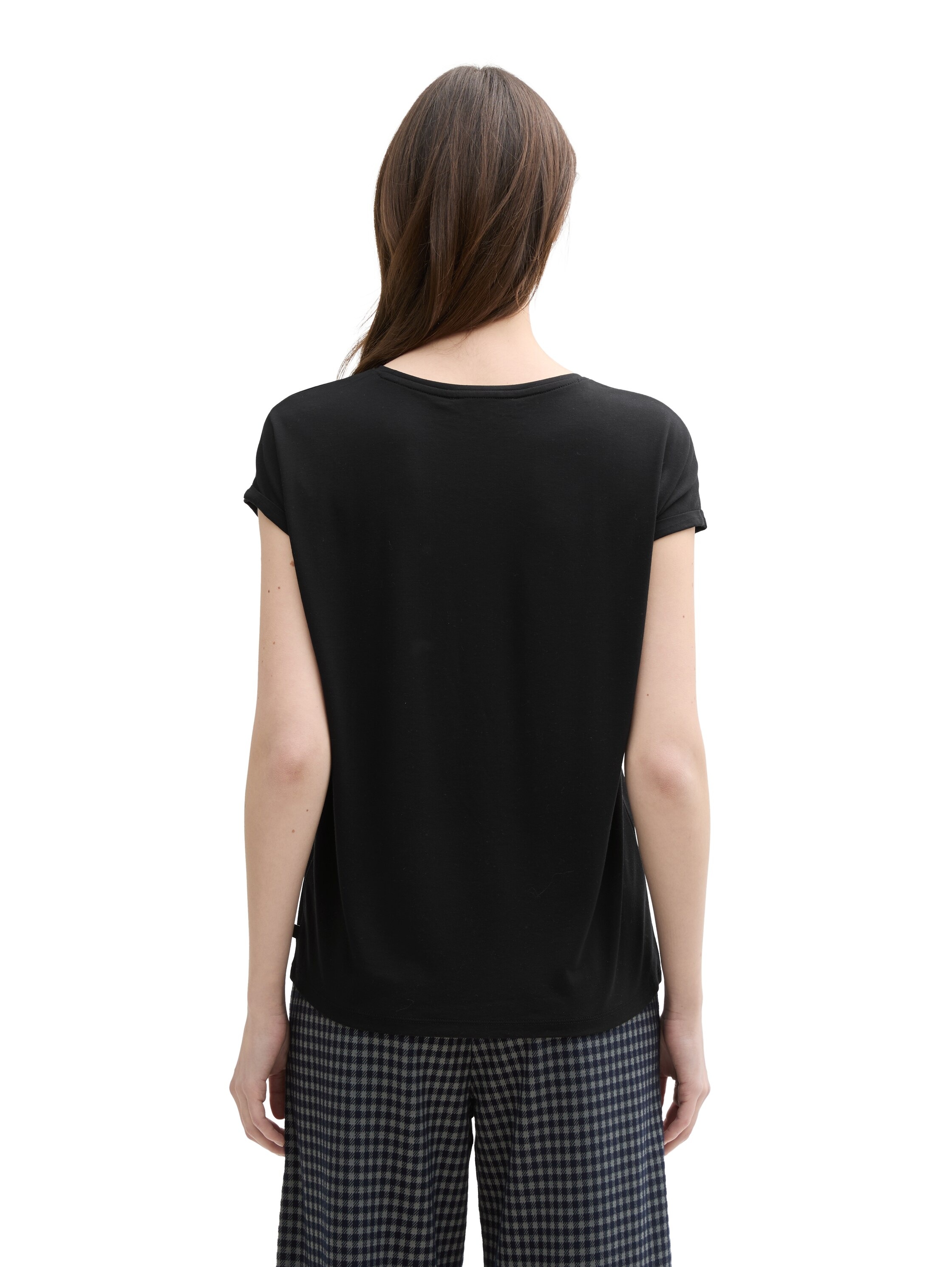 TOM TAILOR Denim T-Shirt, mit Rundhalsausschnitt
