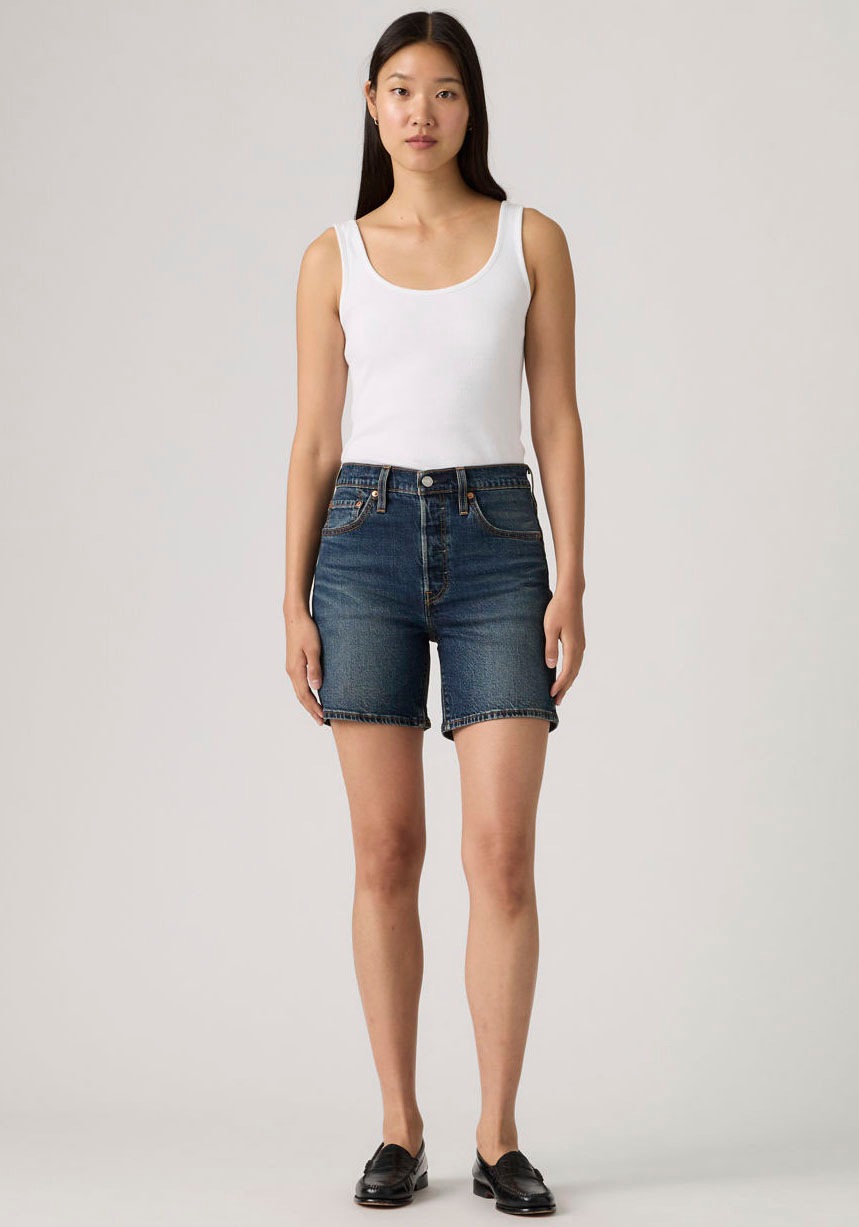 Levis Shorts "501 MID THIGH SHORT" im Five-Pocket Style günstig online kaufen