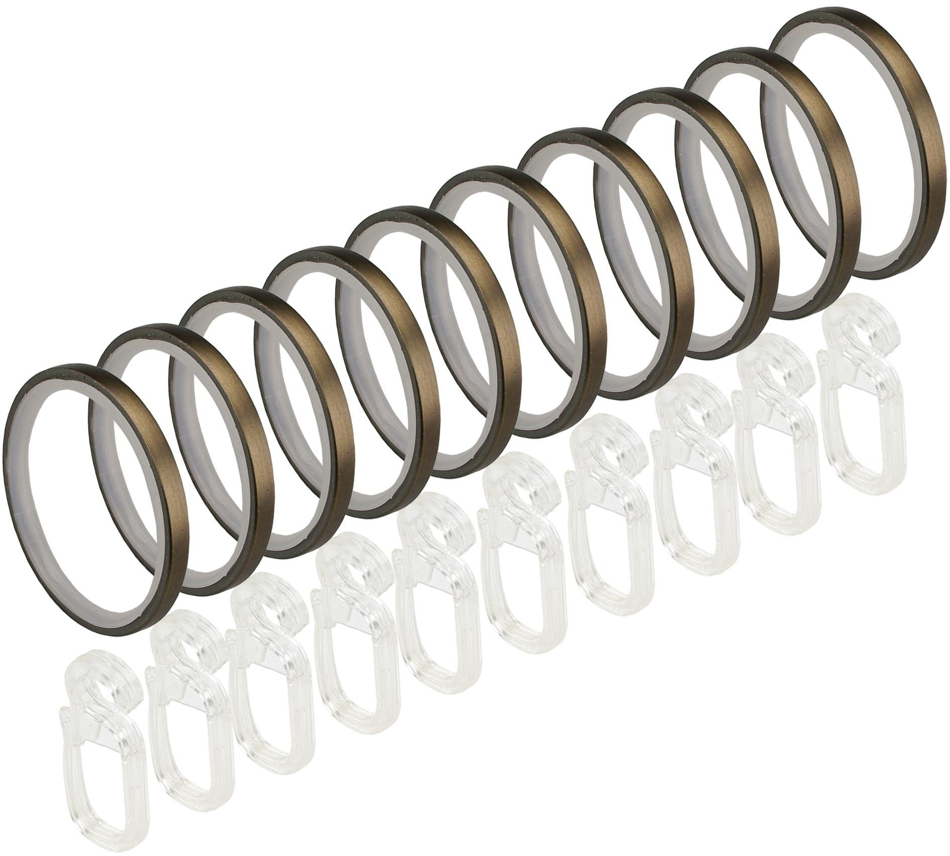 Liedeco Gardinenstange »CELBULLE02SG2L« Ø 25 mm 2 läufig-läufig Fixmaß 2-läufig im Fixmaß Ø 25/20 mm