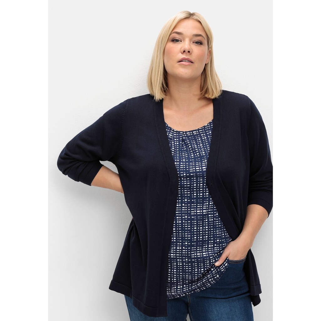 Sheego Strickjacke »Große Größen«