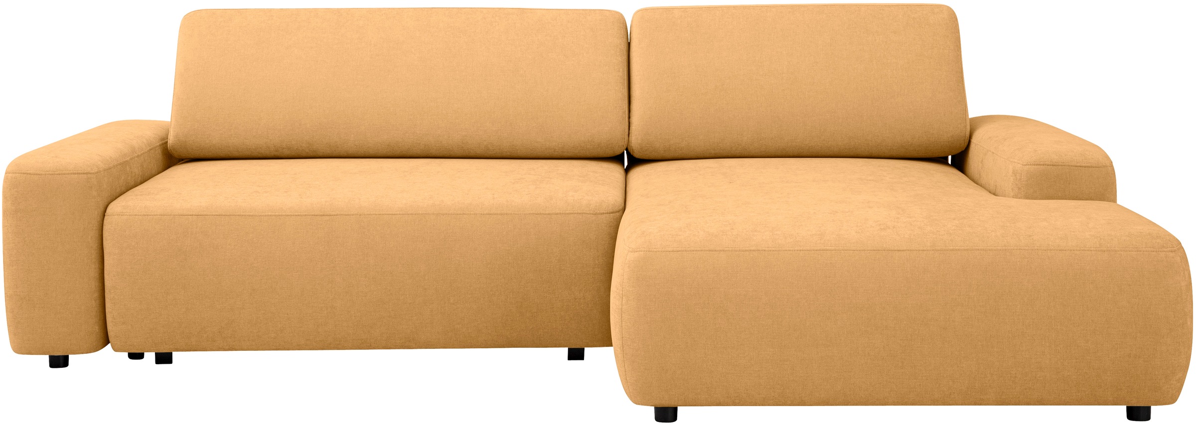 Home affaire Ecksofa "TORGE (264cm), Schlafsofa in Cord, Samtvelours o Stru günstig online kaufen