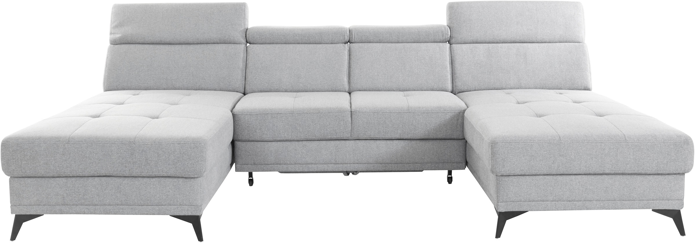 Home affaire "Cardiz U-Form" inkl.Kopfteilverstellung und Federkern wahlwei günstig online kaufen