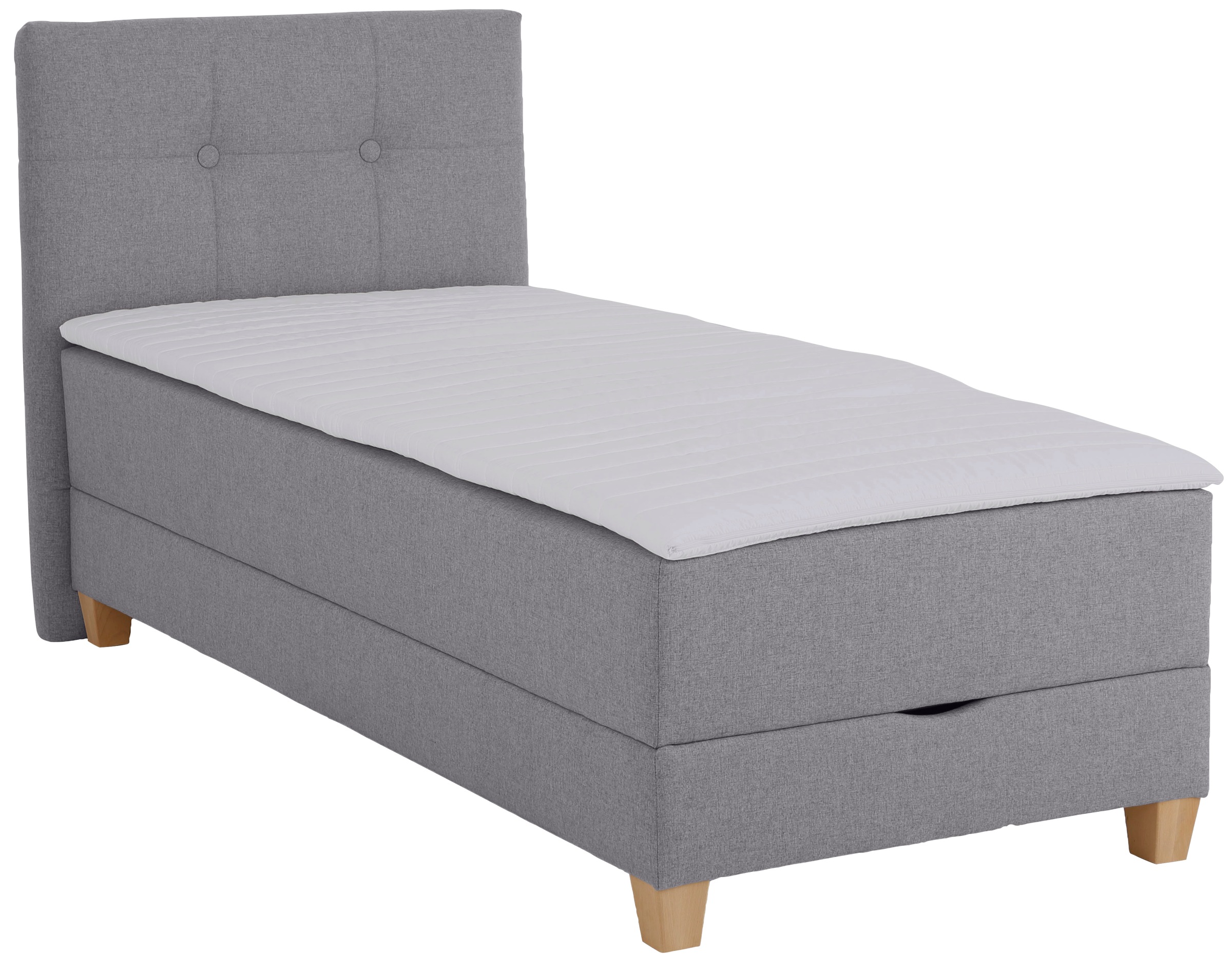 Home affaire Boxbett »Lonrai«, in H2,H3 & H4 und XXL - Überlänge 220cm wählbar, inkl. Topper