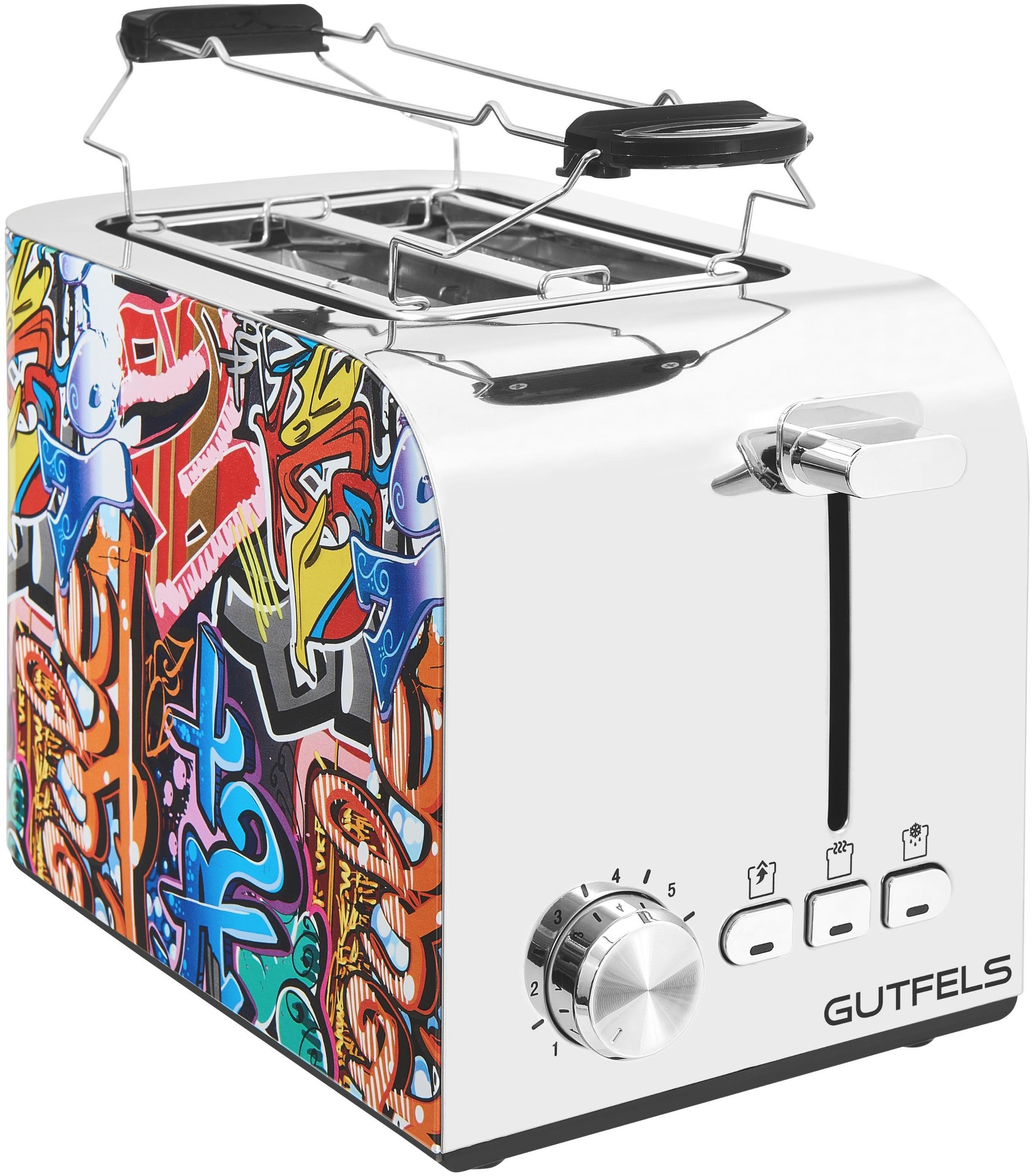 Gutfels Toaster "TOAST 3010 G" 2 kurze Schlitze 850 W 2-Scheiben-Toaster, 8 günstig online kaufen