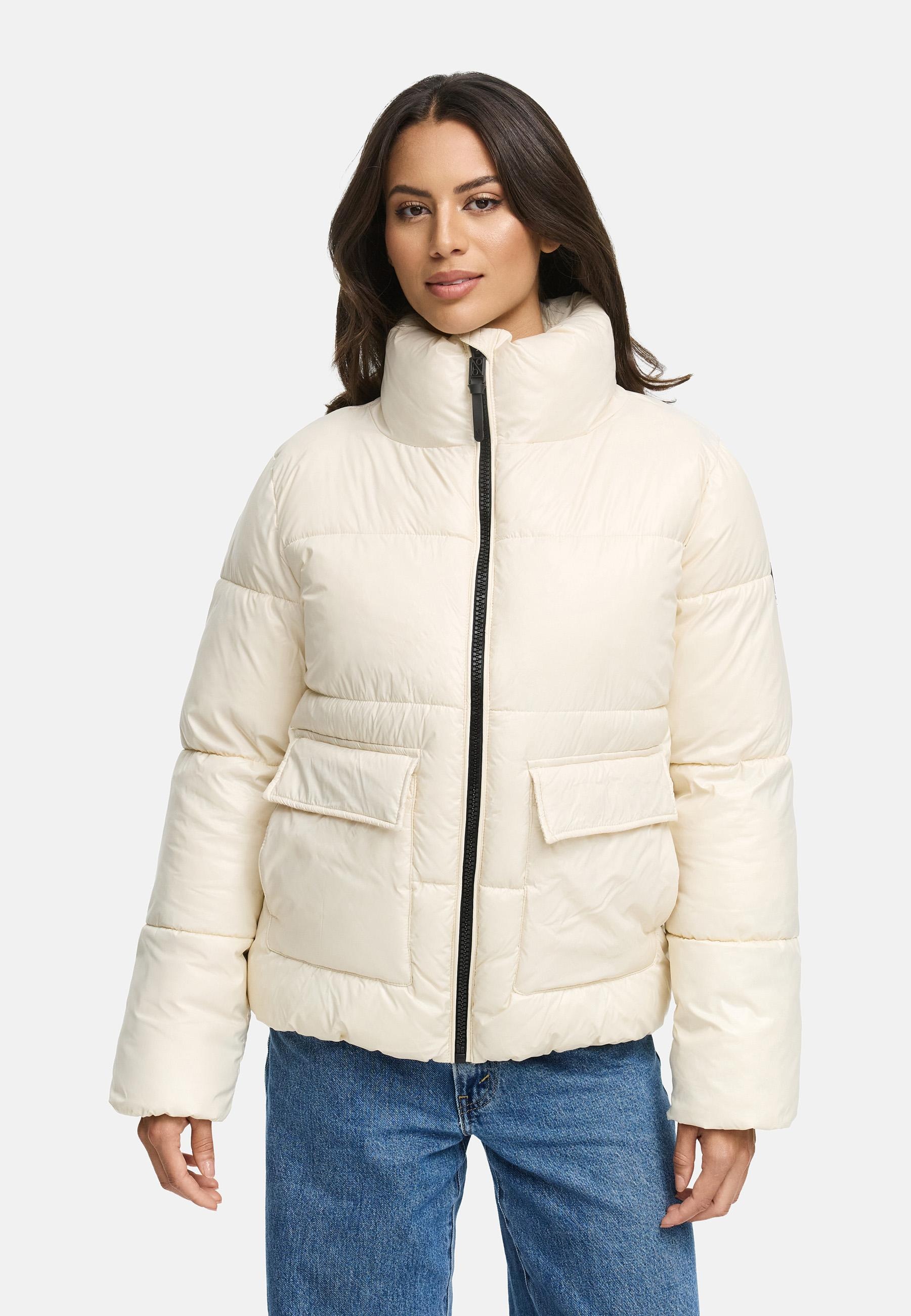 Navahoo Kurzjacke »Eispracht 14«, ohne Kapuze, Kurze gesteppte Damen Winterjacke