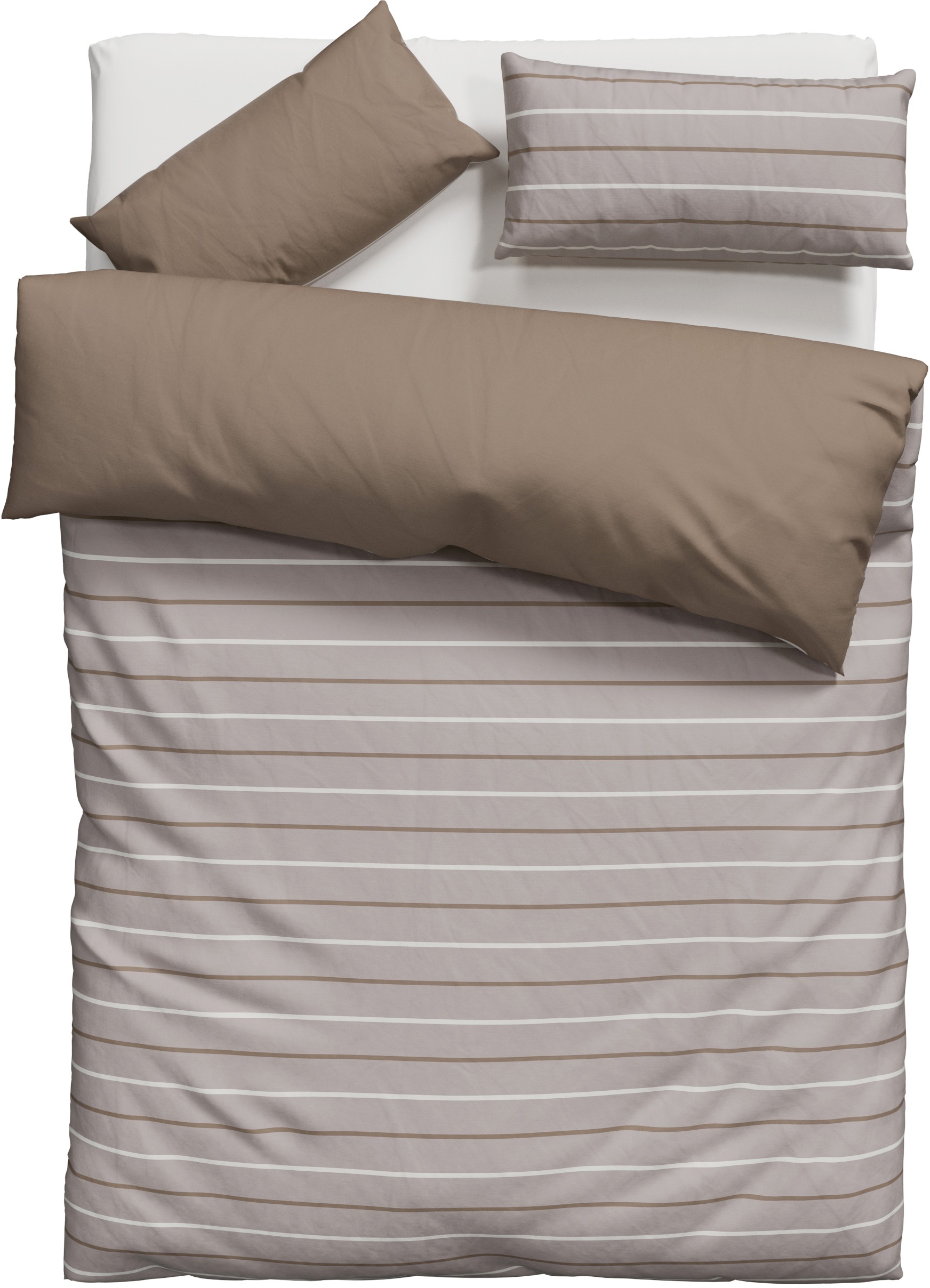 Bruno Banani Bettwäsche "Dana" 2 Stk. tlg. in Gr. 135x200 oder 155x220 cm, günstig online kaufen